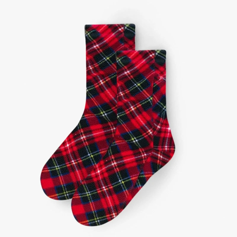 Kids' Nonskid Fleece Socks - Highlander