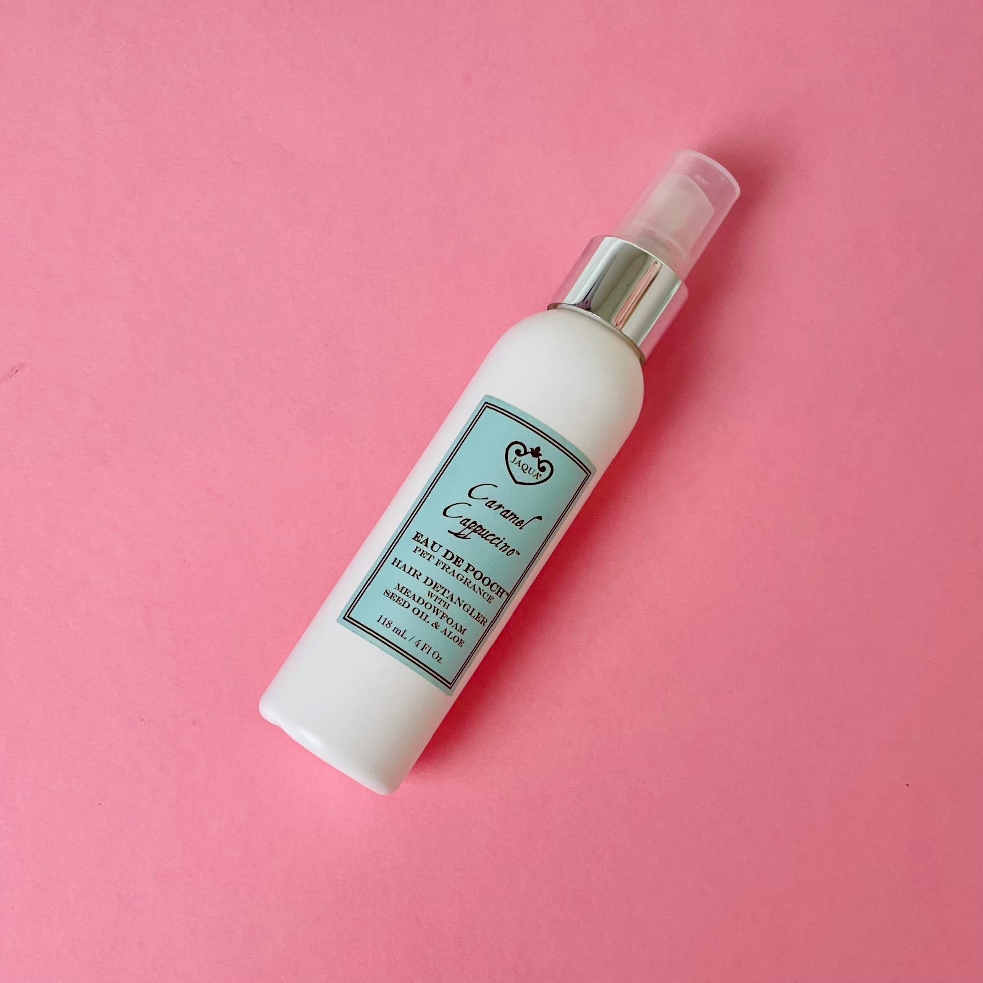 Caramel Cappuccino Eau de Pooch Pet Fragrance and Hair Detangler Spray