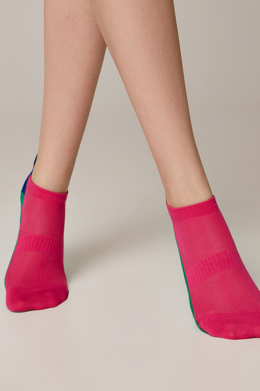 Cotton Ankle Socks Conte Active - With a "Tongue" 393