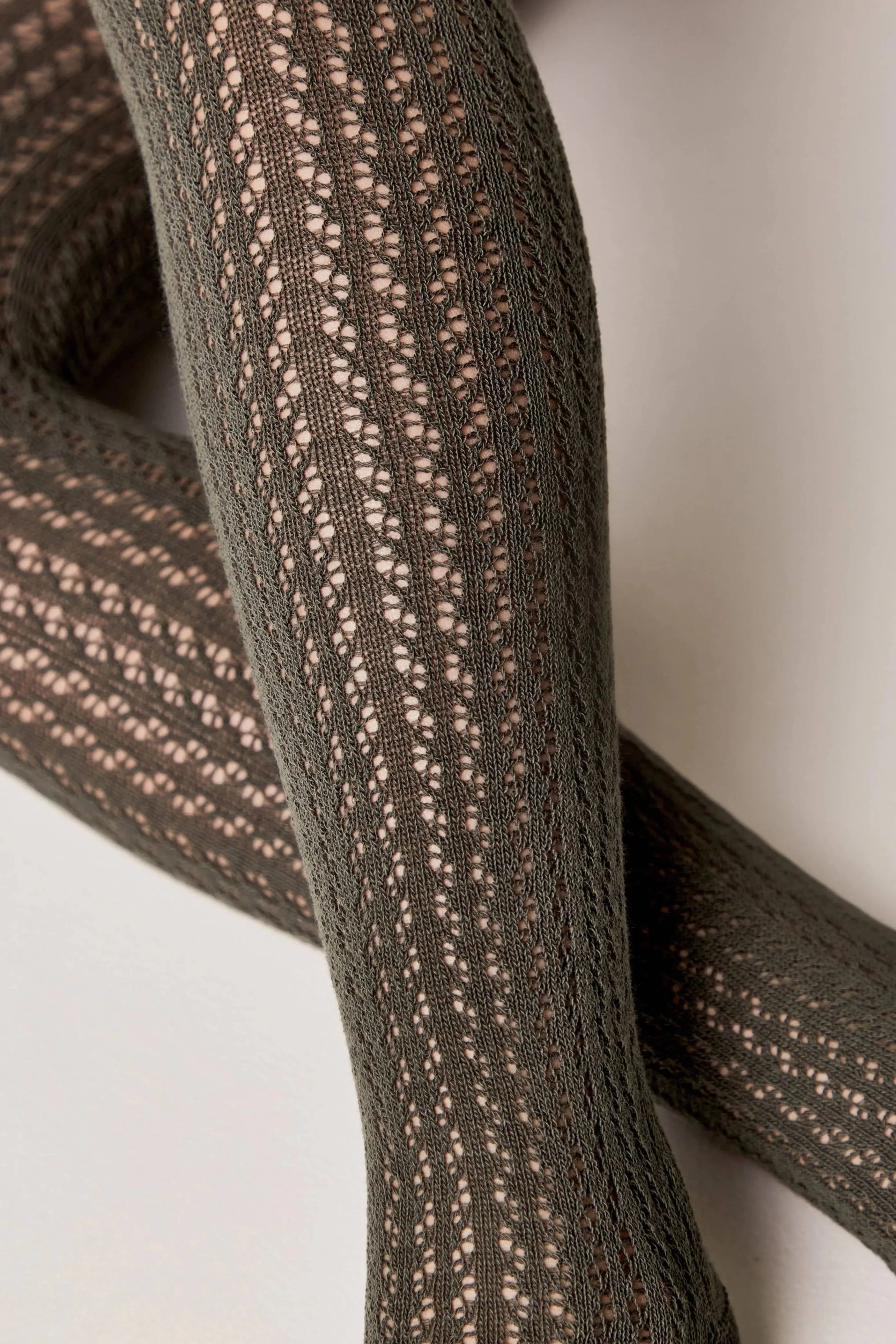 Conte-Kids Cotton Tights Miss 618 - Mesh Pattern