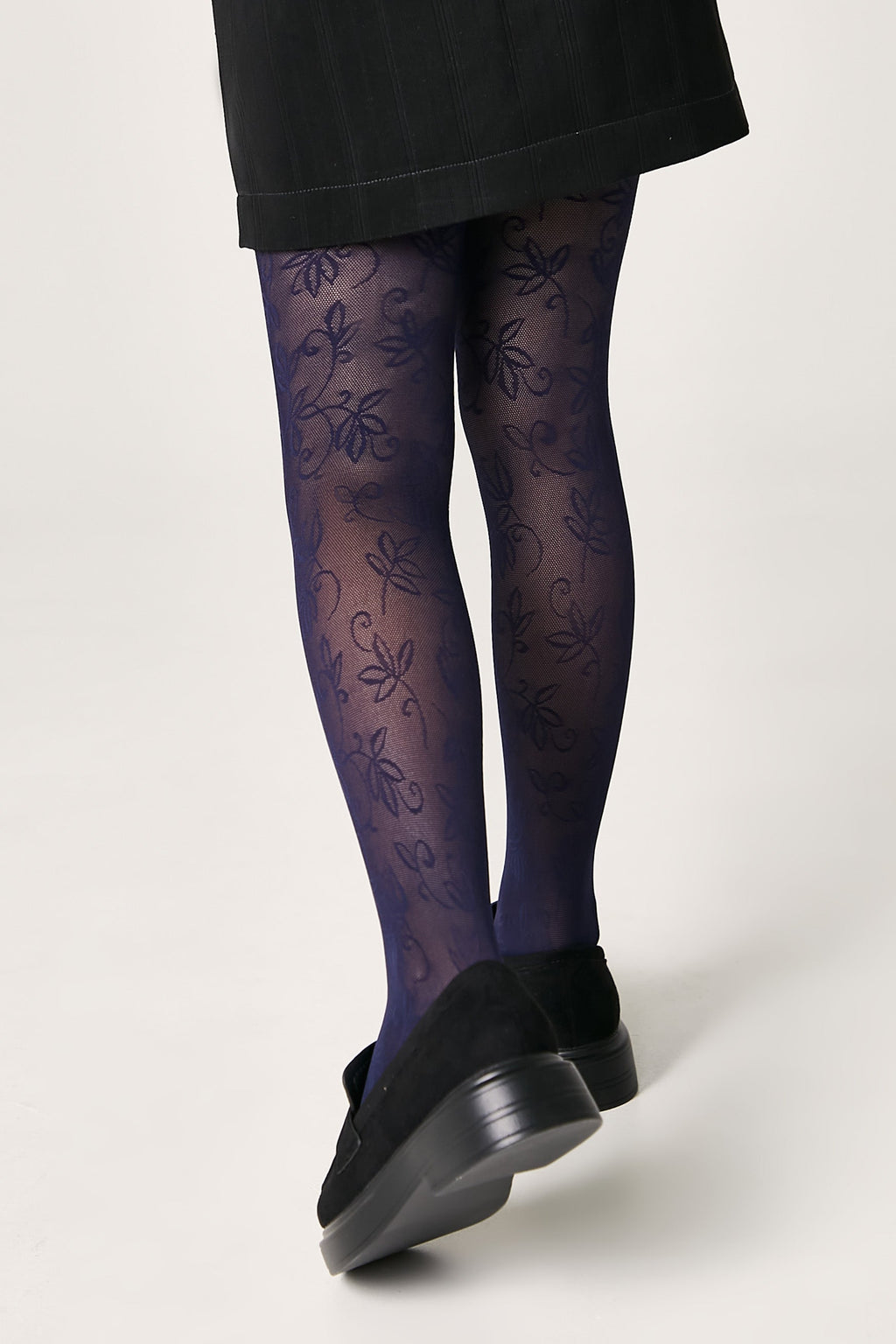 Conte Tights for girls Ketty 40 Den - Floral Pattern