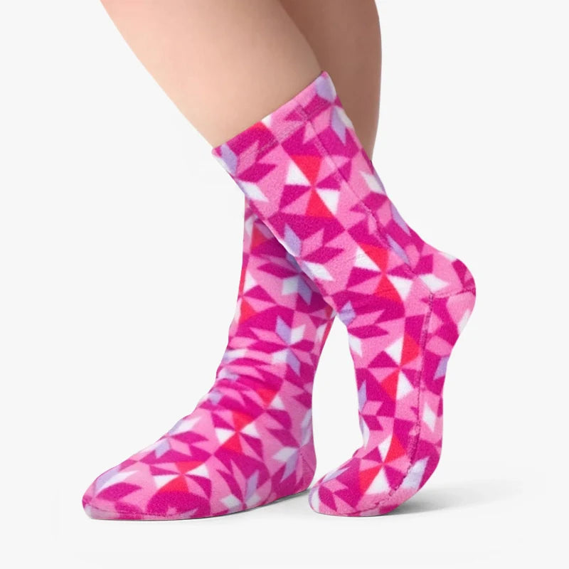 Polar Feet Adult Socks - Kaleidoscope