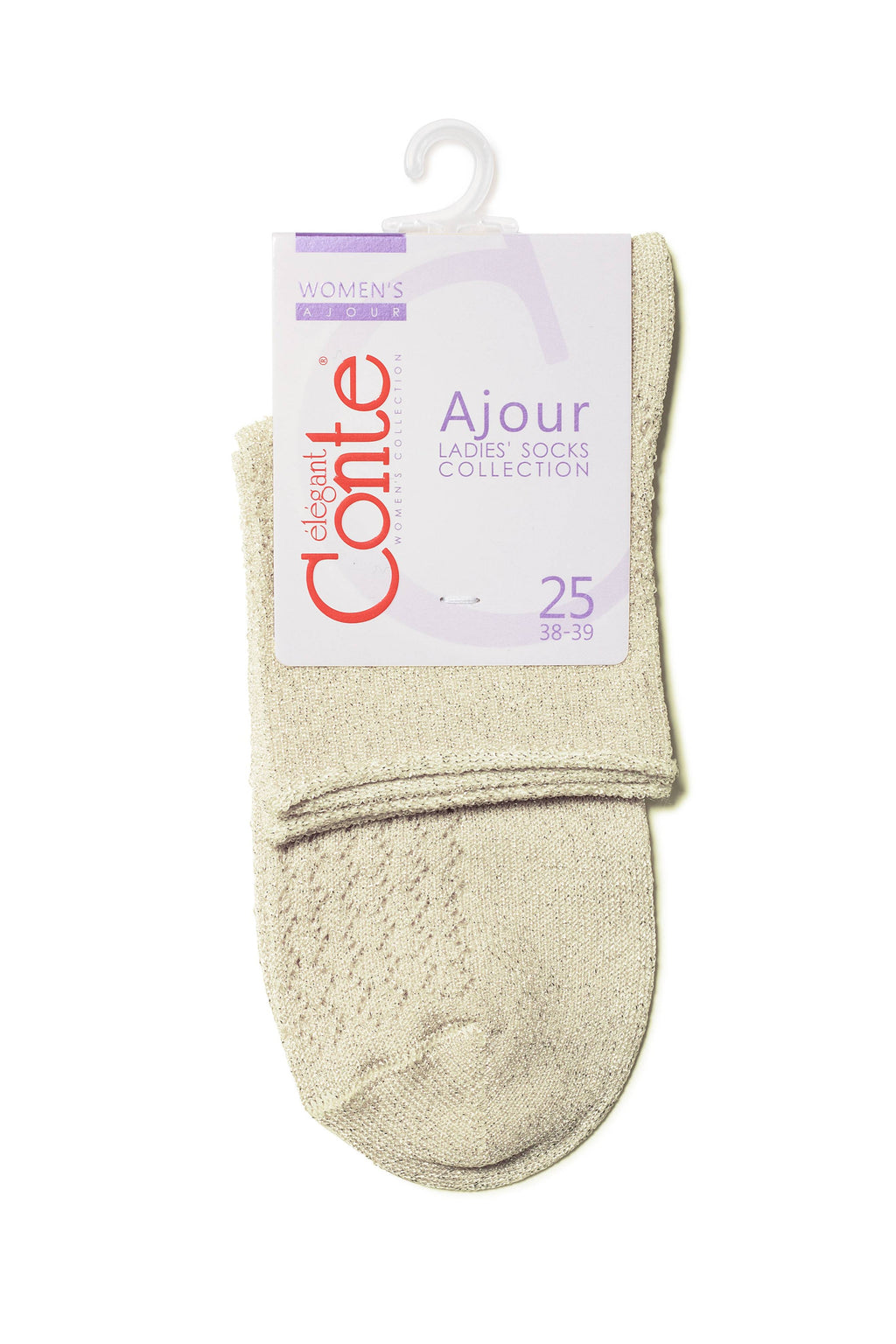Conte Socks Ajour - 180 Made of Viscose With Lurex