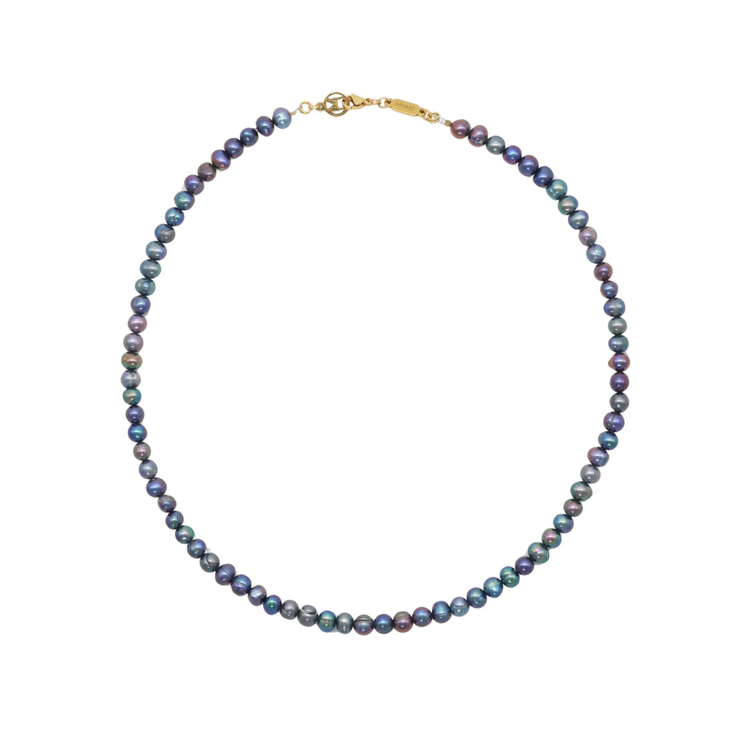 Black Freshwater Pearl Necklace