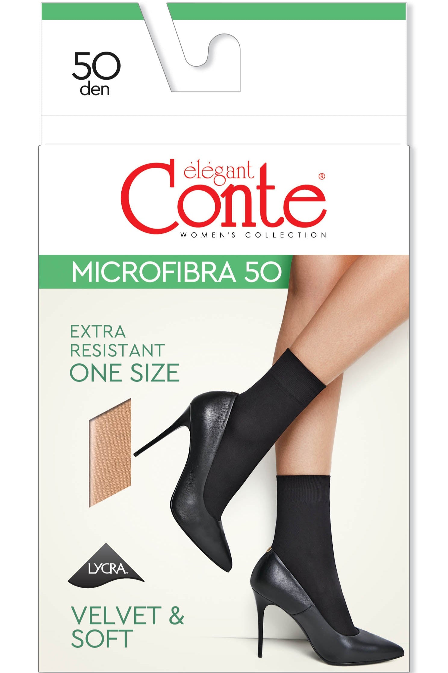 Socks Conte Microfibra 50 Den (1 pair)
