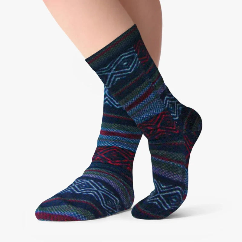 Kids' Nonskid Fleece Socks - Nordic