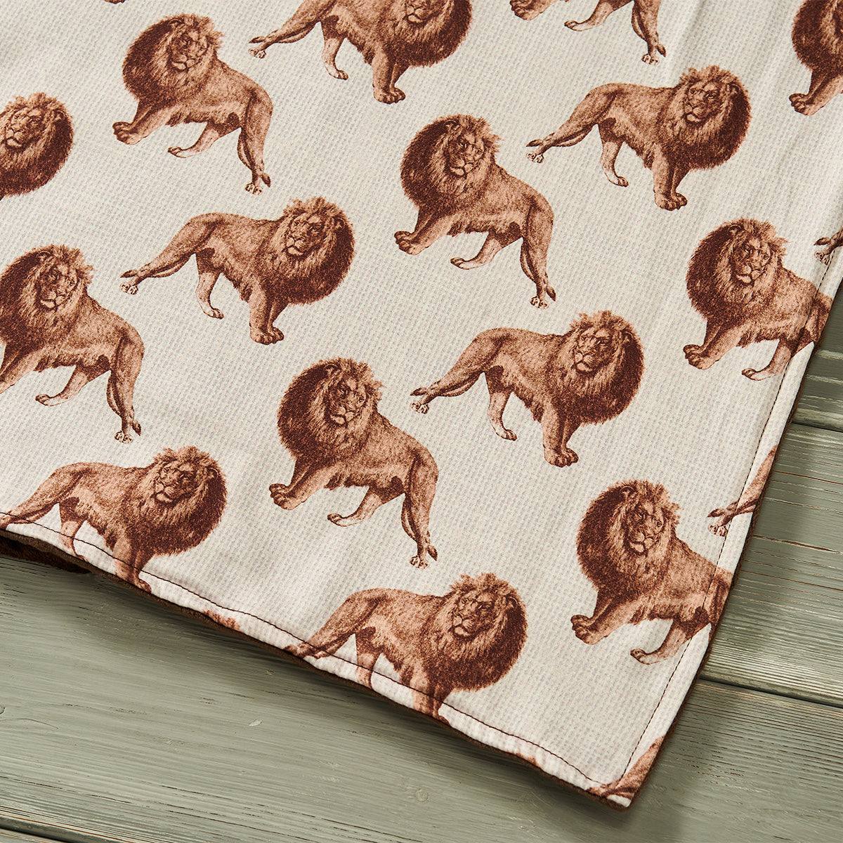 Minky Blanket - Safari