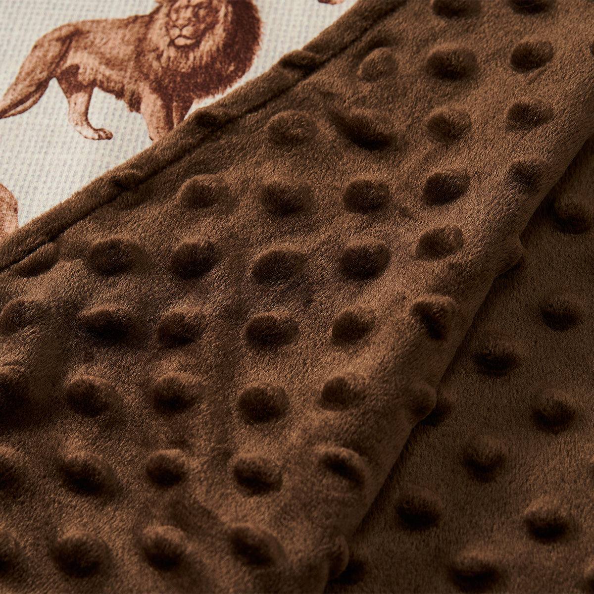Minky Blanket - Safari