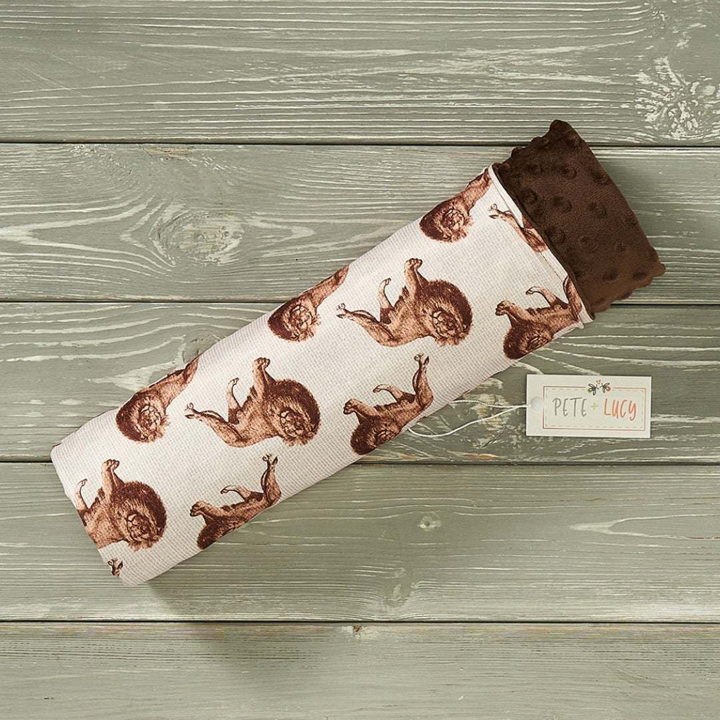 Minky Blanket - Safari