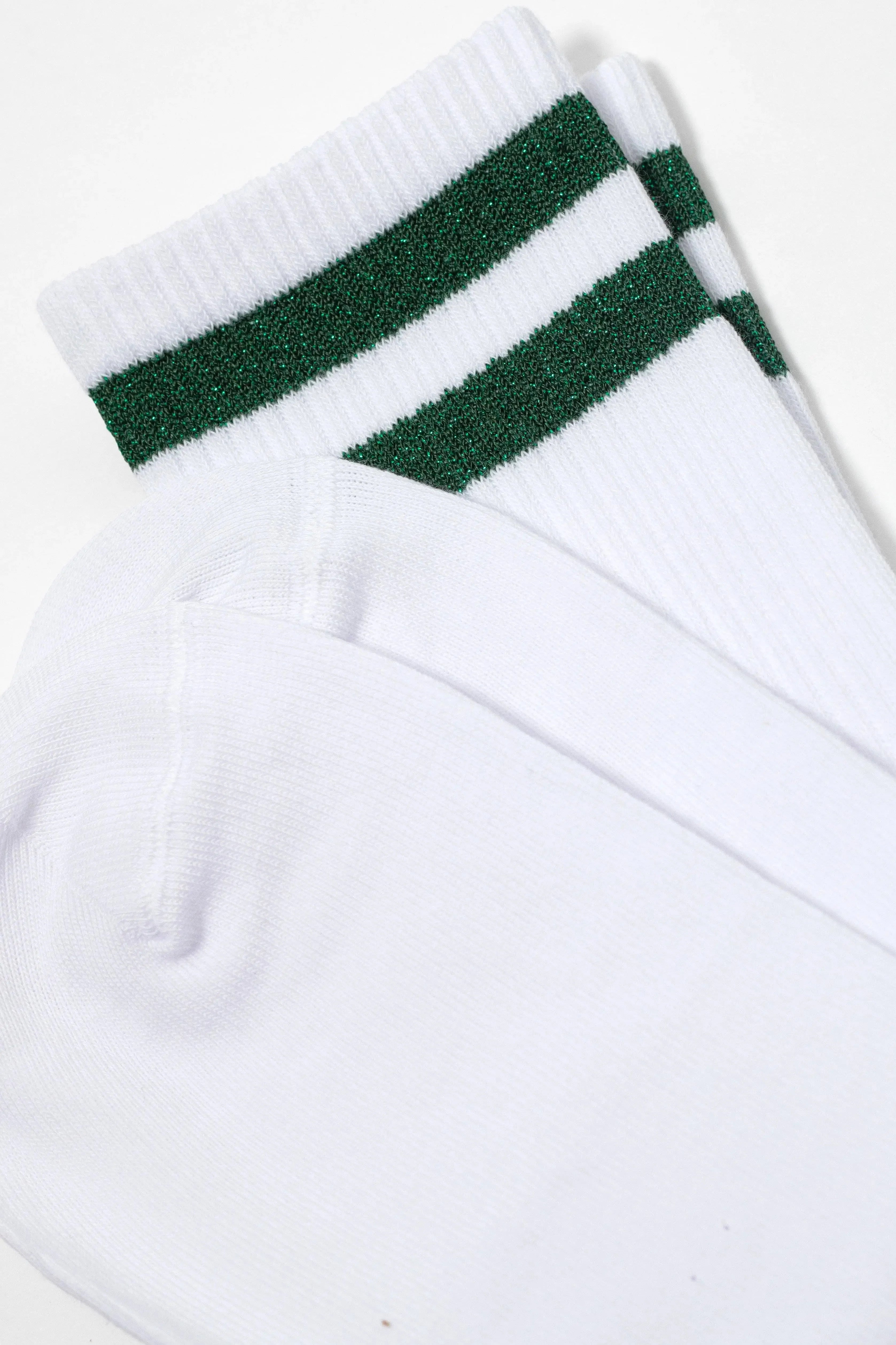 Conte Cotton Long Socks Active 157 - Lurex Stripes