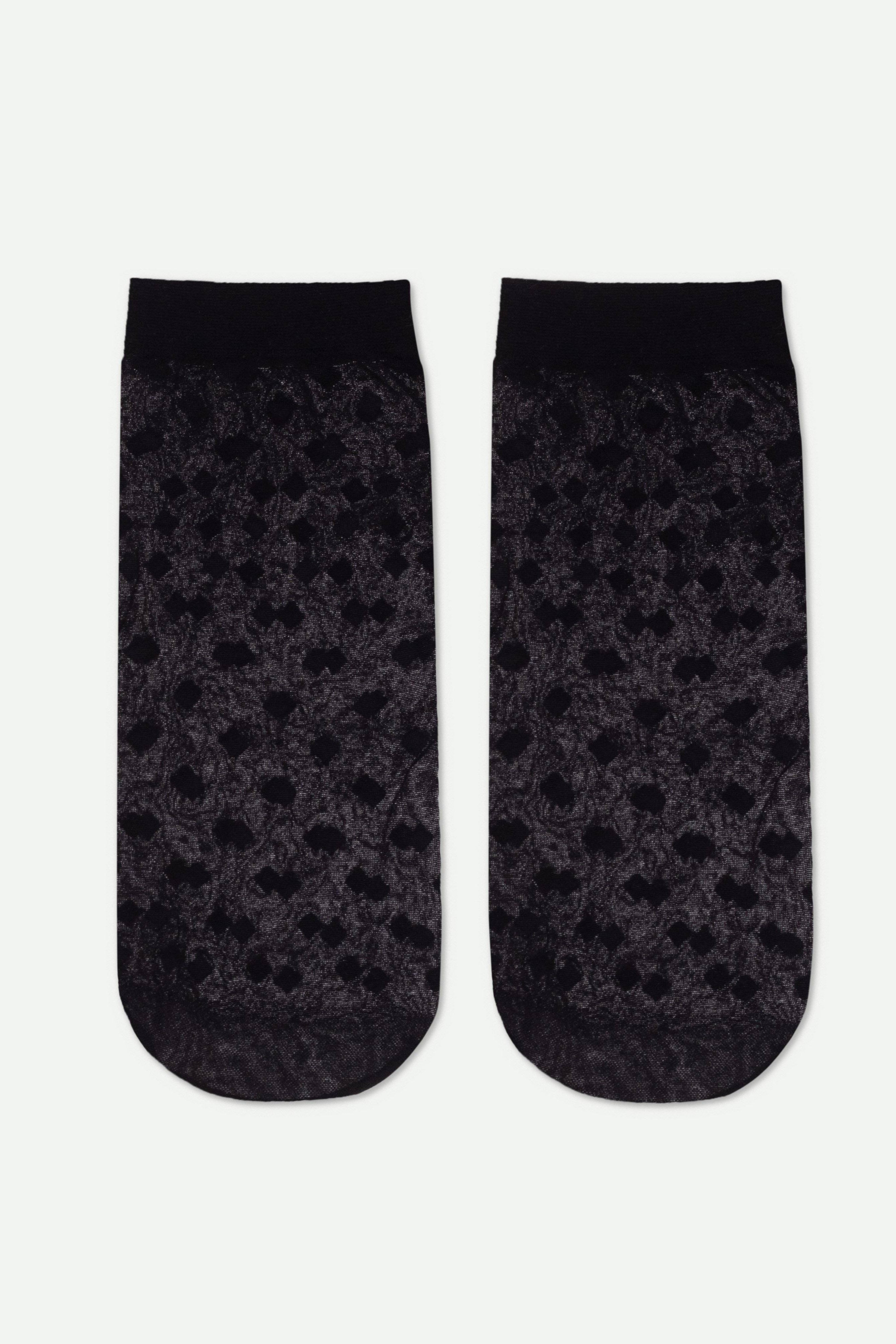 Socks Conte Fantasy - Small Diamond Pattern
