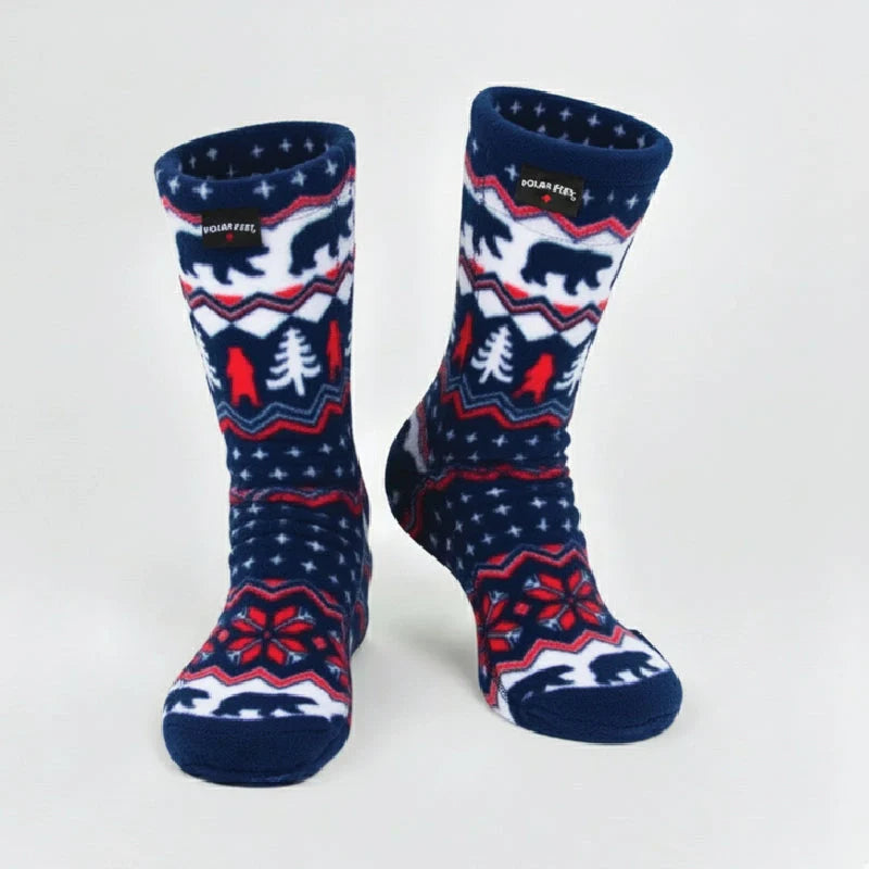 Kids' Fleece Socks - Polar Bear