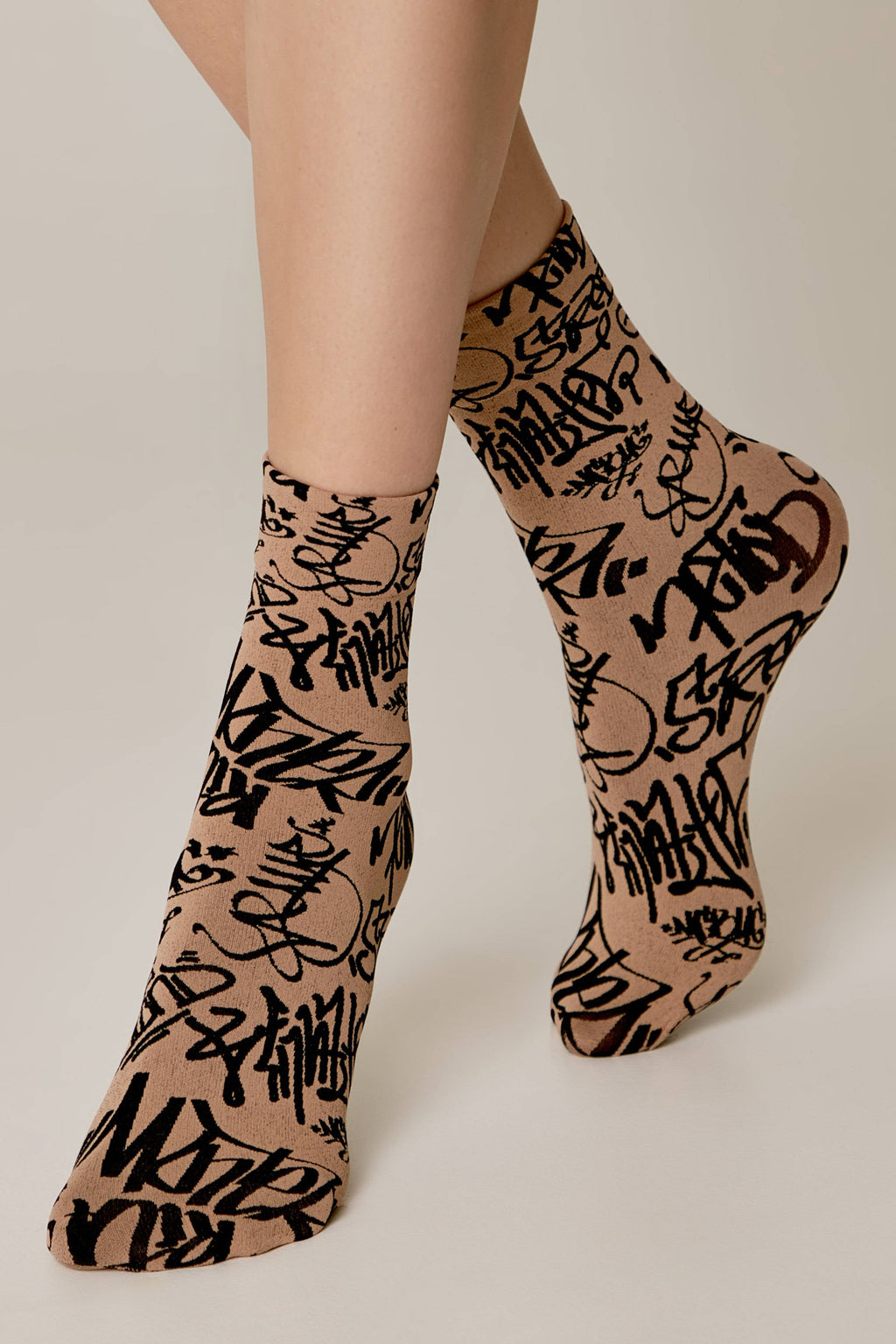 Socks Conte Fantasy - Graffiti Pattern