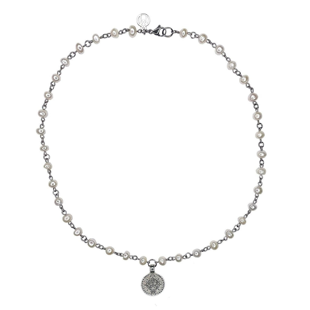 Pearl Coin Necklace