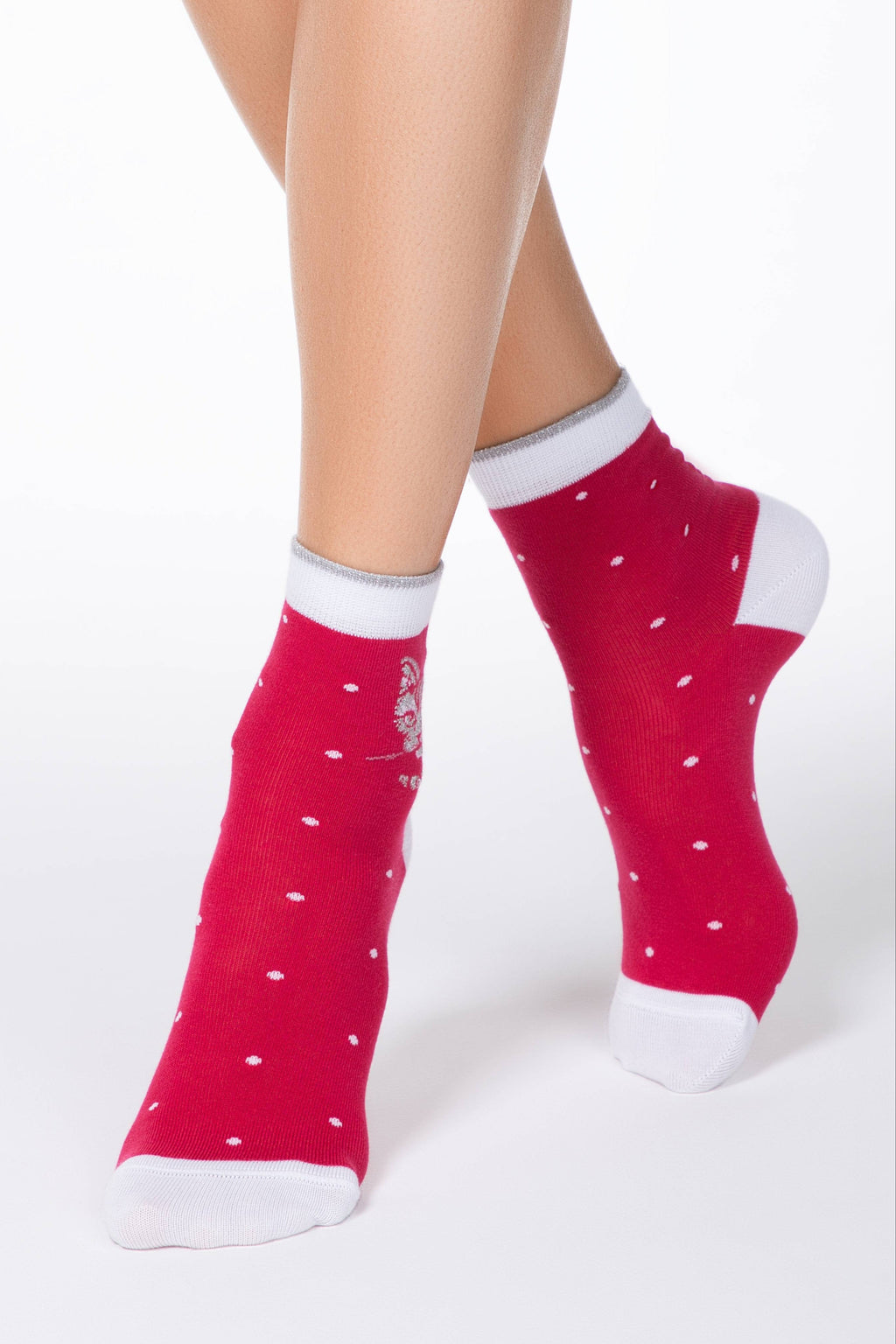 Conte Elegant Cotton Socks (2 pairs) - Lady Cat