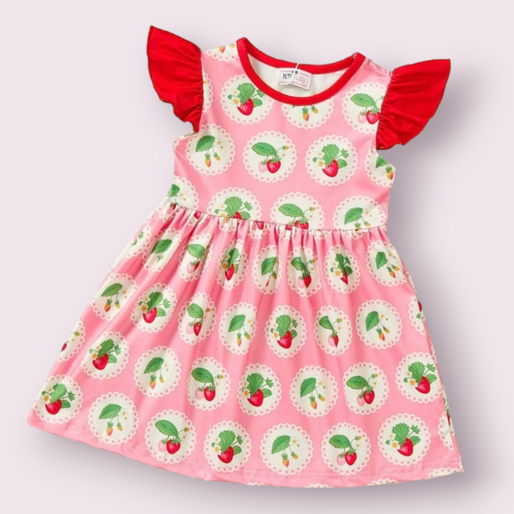 Summer Strawberry Dress