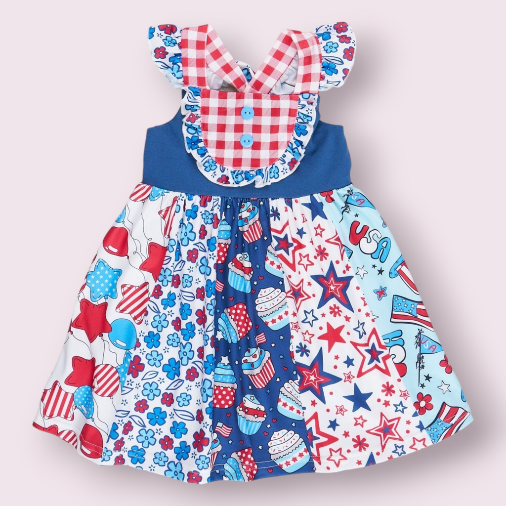Red, White & Sweet Dress