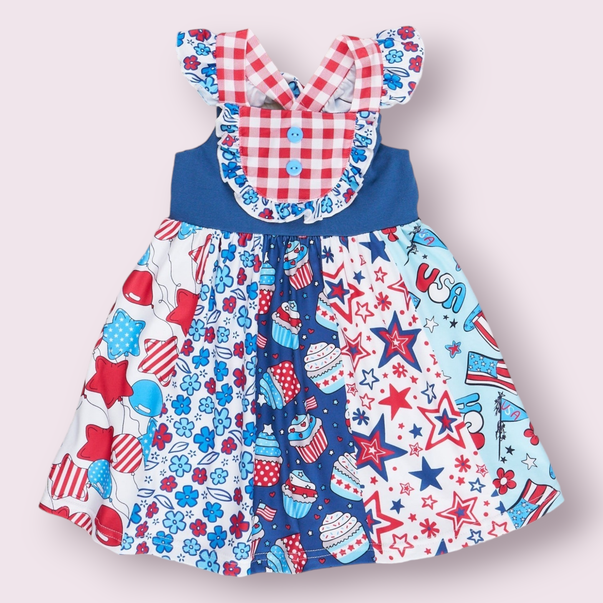 Red, White & Sweet Dress