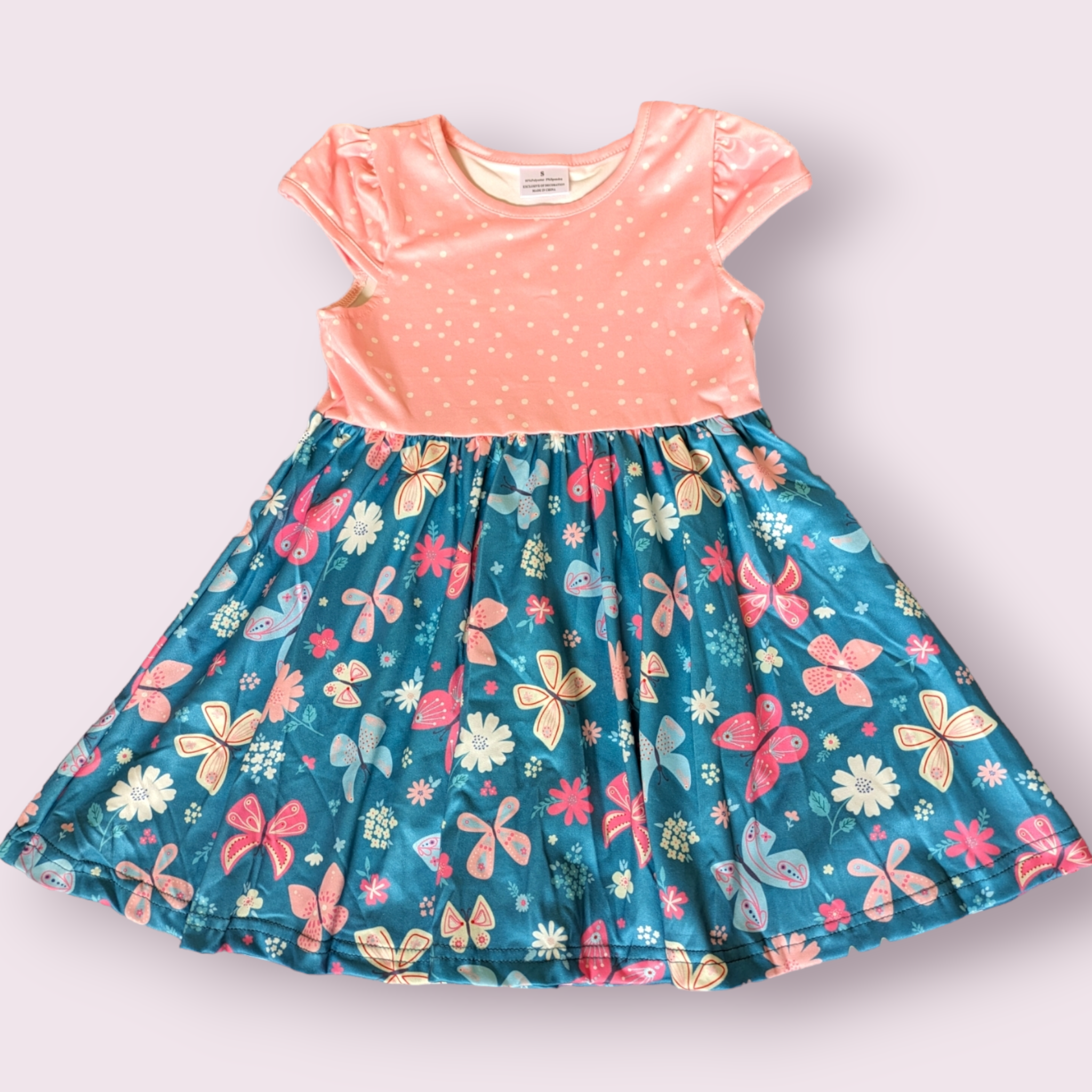 Butterfly Floral Dress