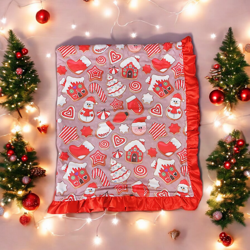 Sweet Christmas Baby Blanket
