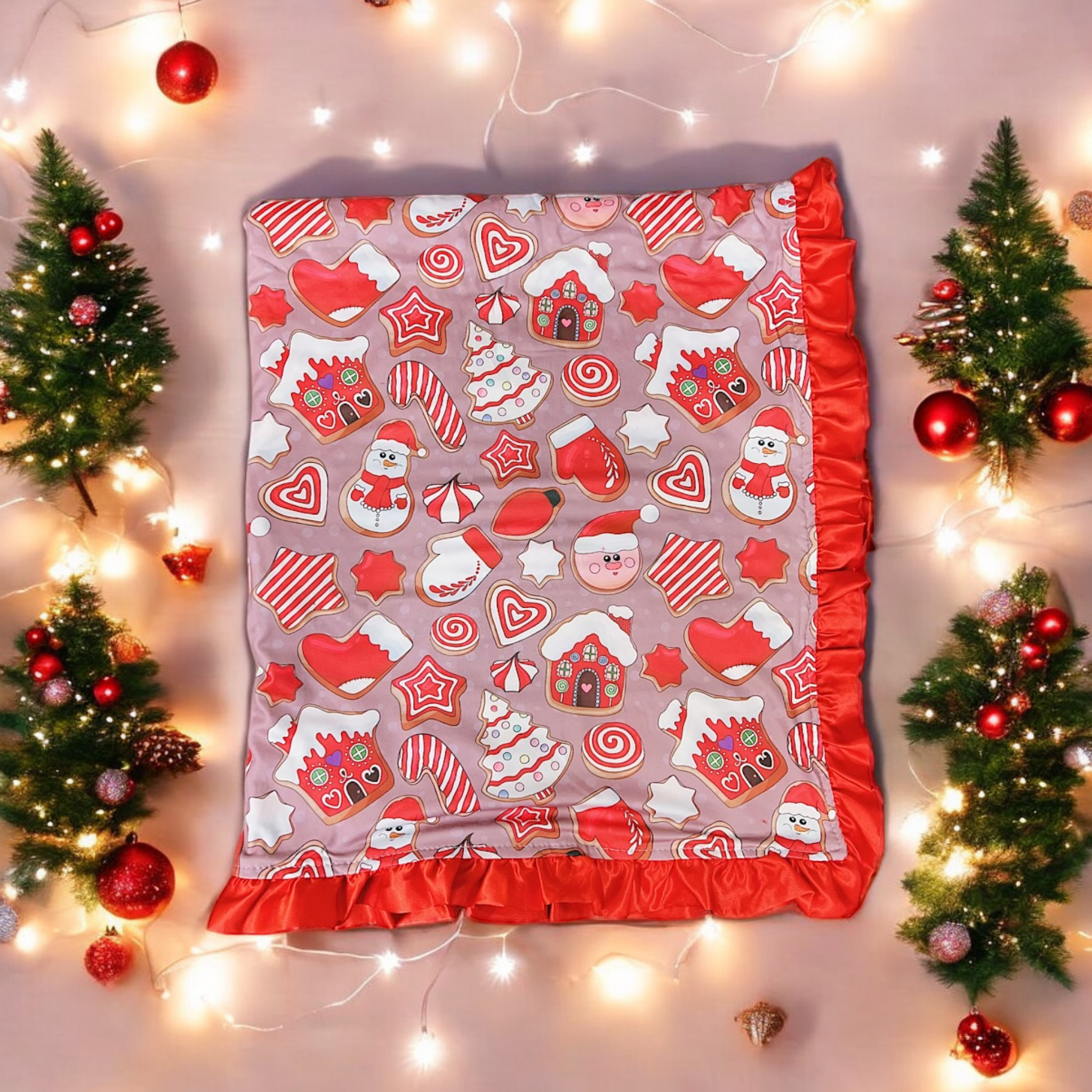 Sweet Christmas Baby Blanket