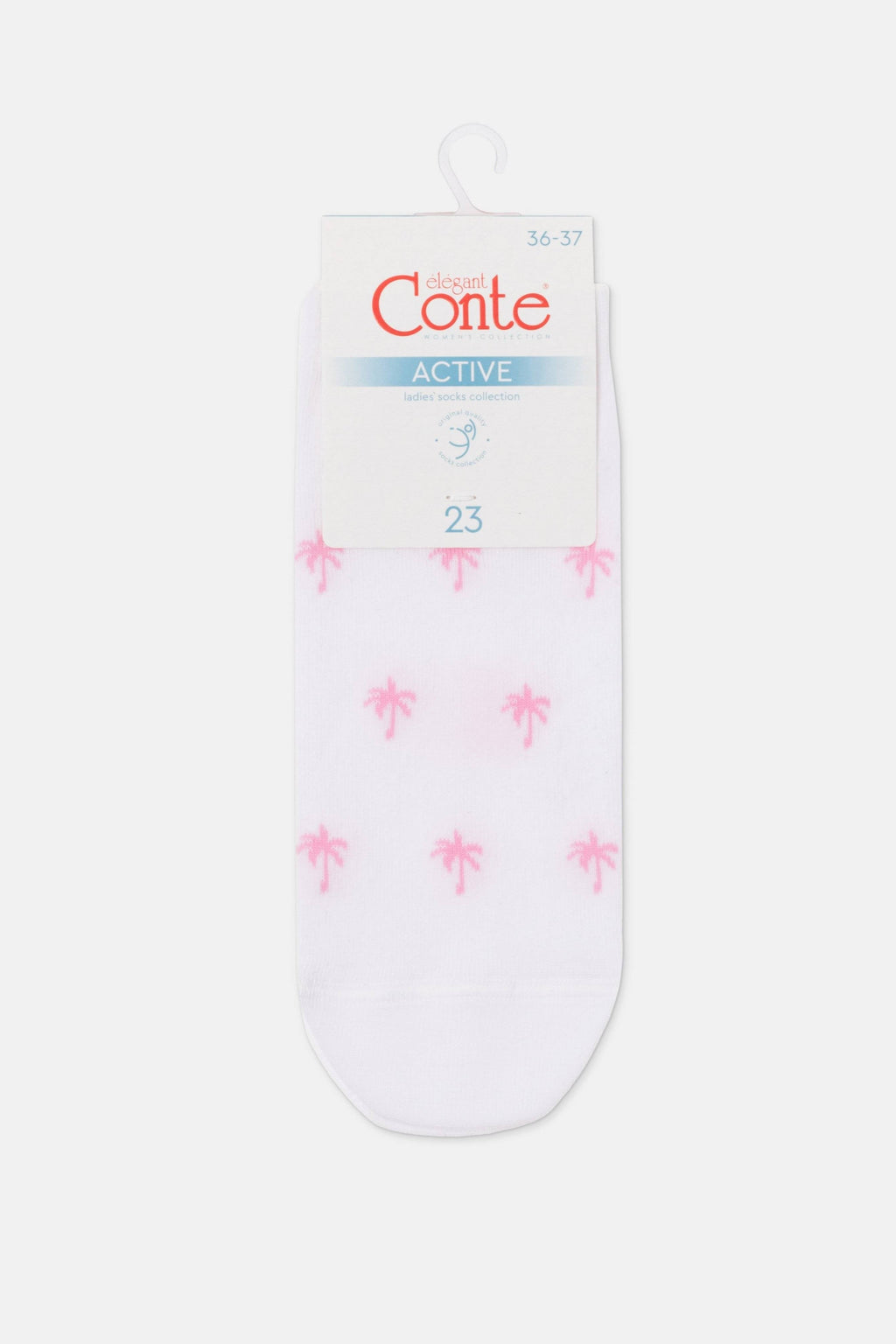 Cotton Ankle Socks Conte Active - 589 Palm Trees