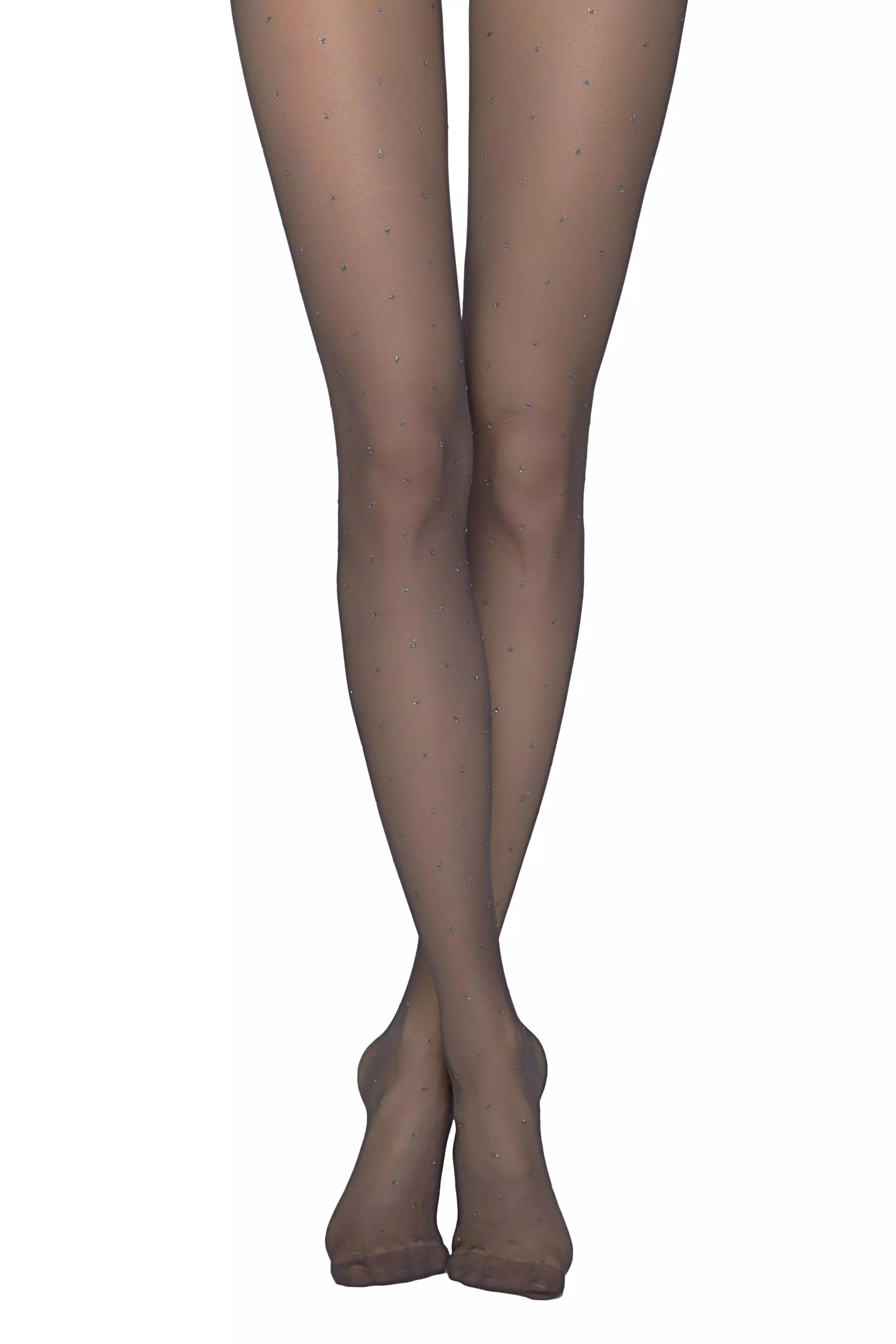 Fantasy Tights Conte Glamour Lux - Shiny Polka Dot
