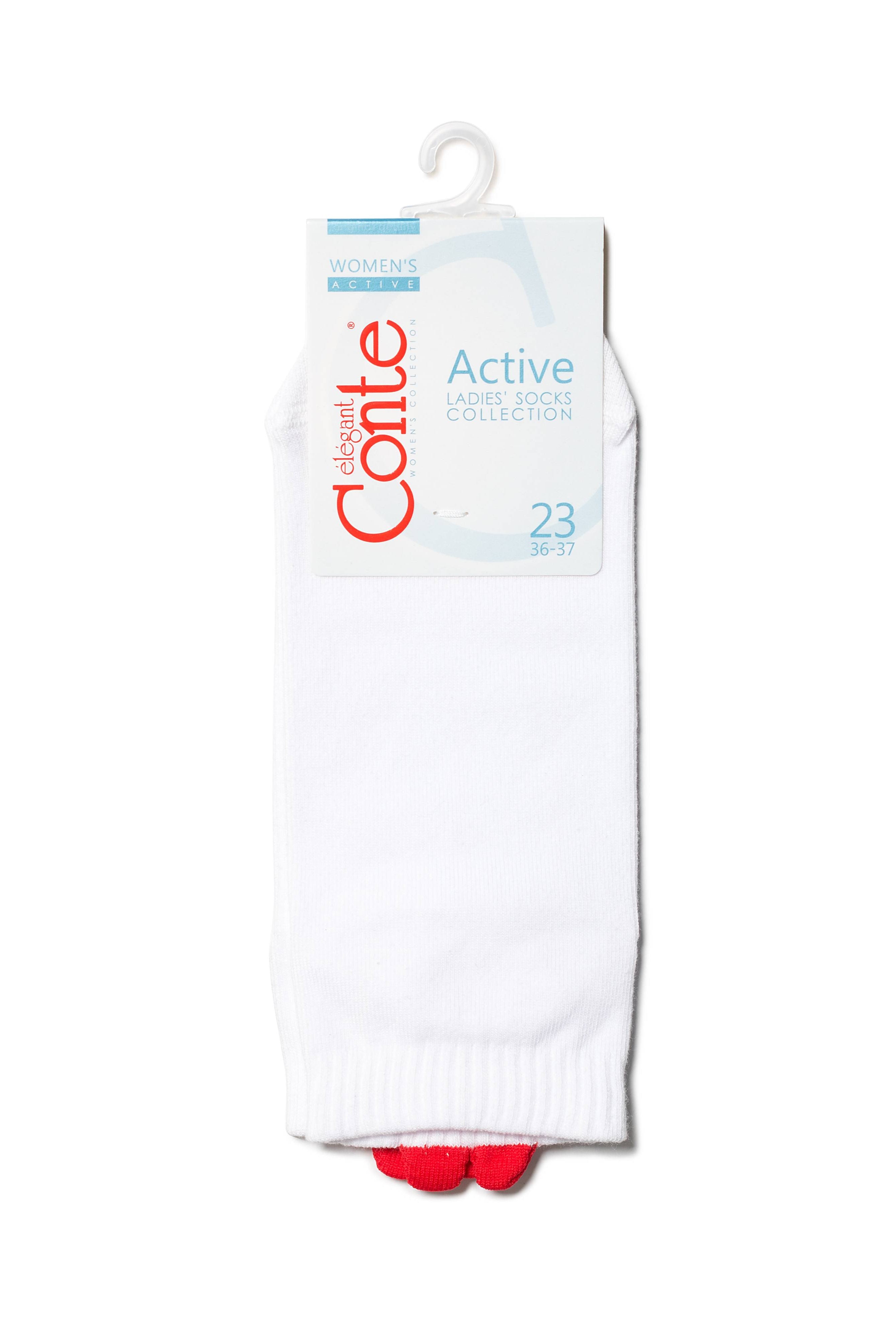 Cotton Ankle Socks Conte Active - 221 Picot Heart