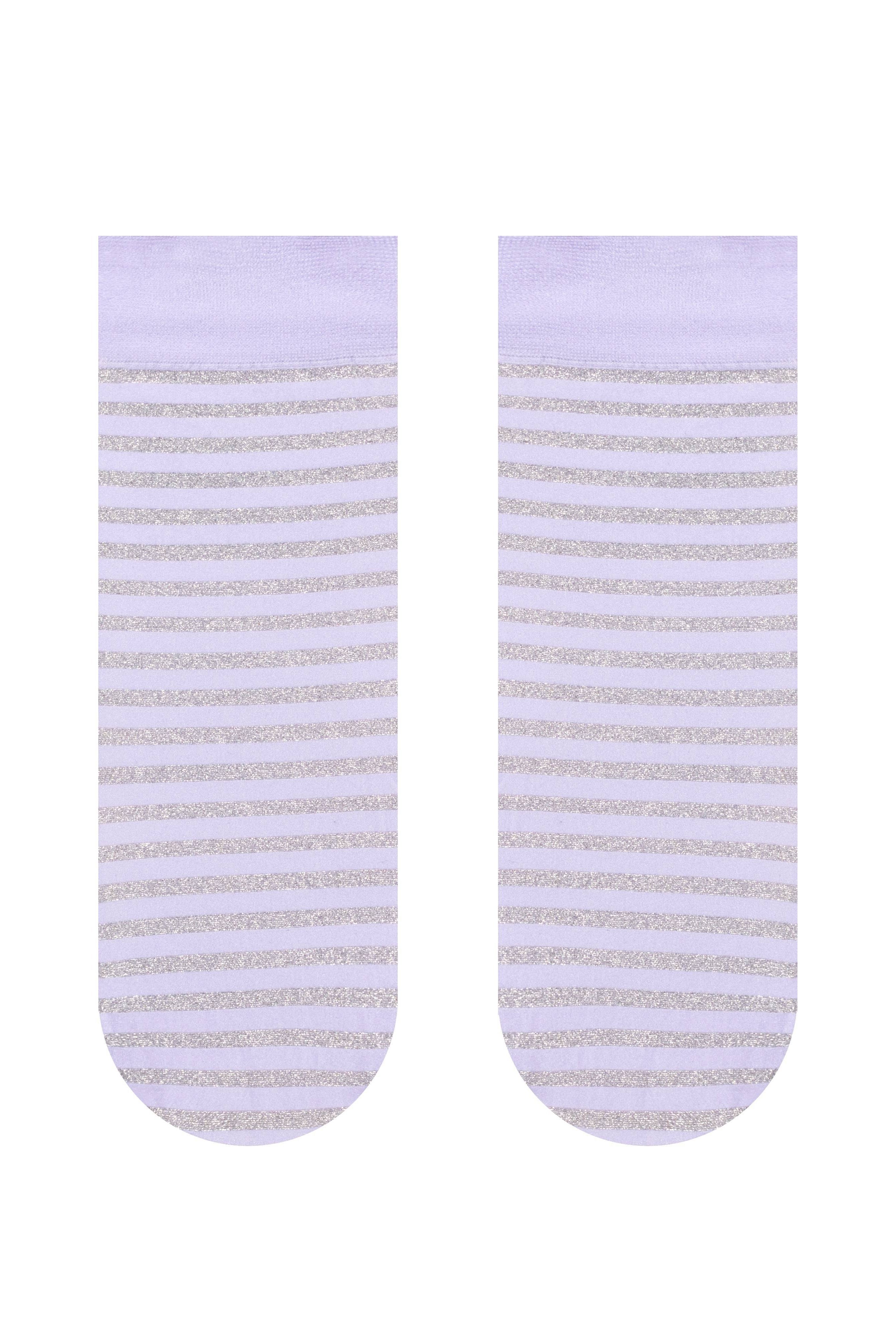 Socks Conte Fantasy - Shimmering Stripe