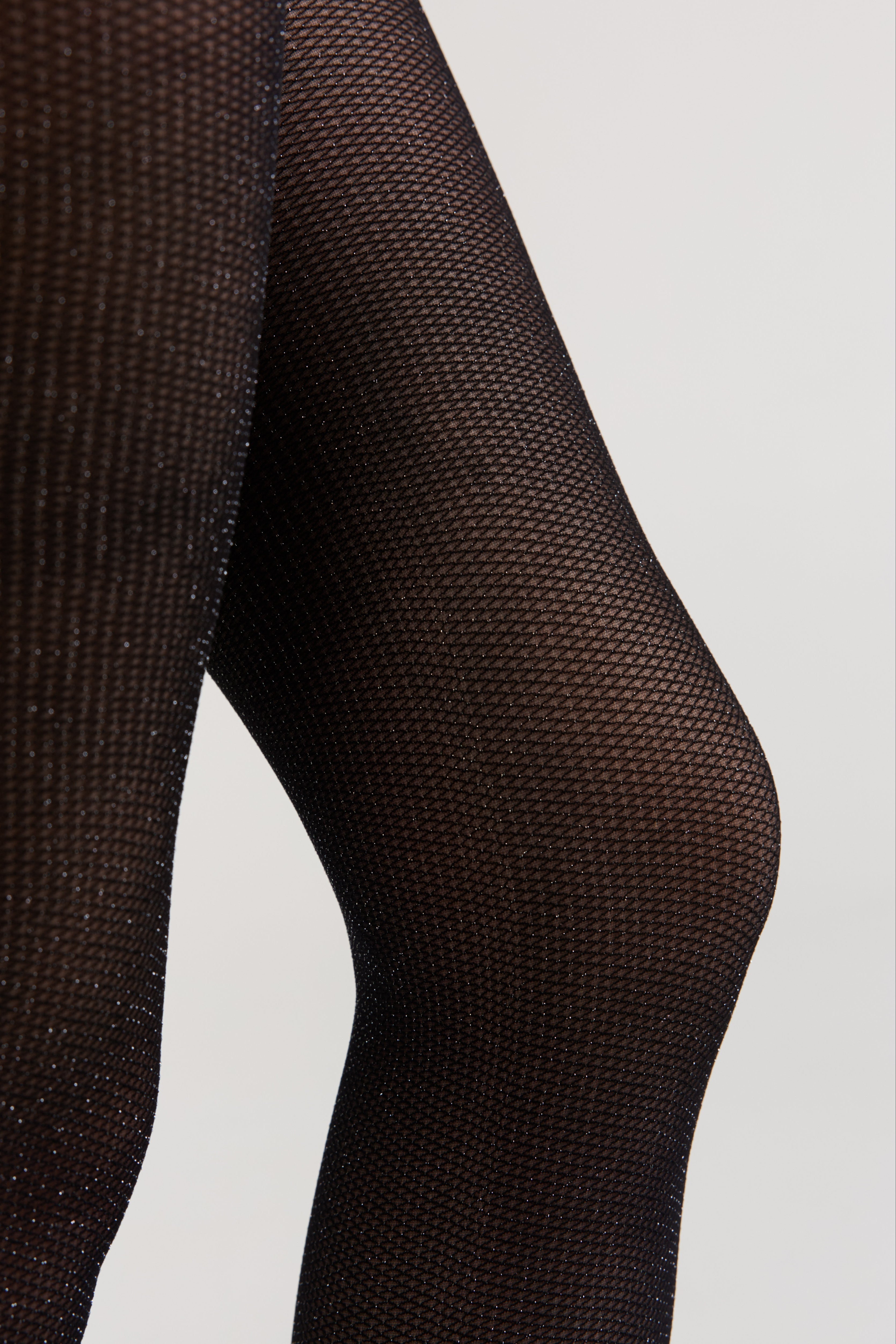 Fantasy Tights Conte Fete - Shiny Rete Lurex