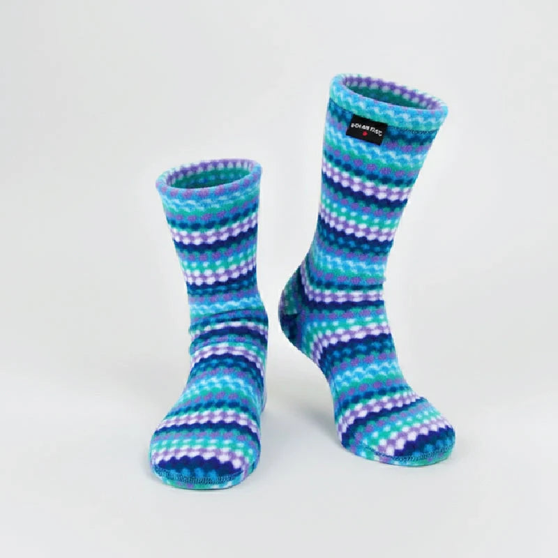 Kids' Fleece Socks - Ripple