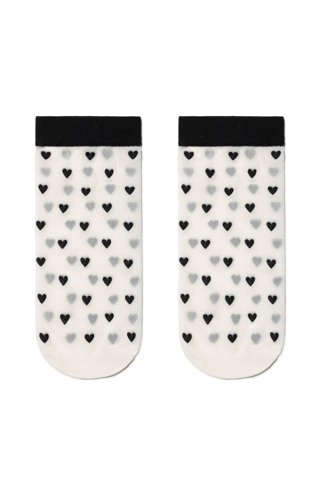 Socks Conte Fantasy - Hearts Pattern