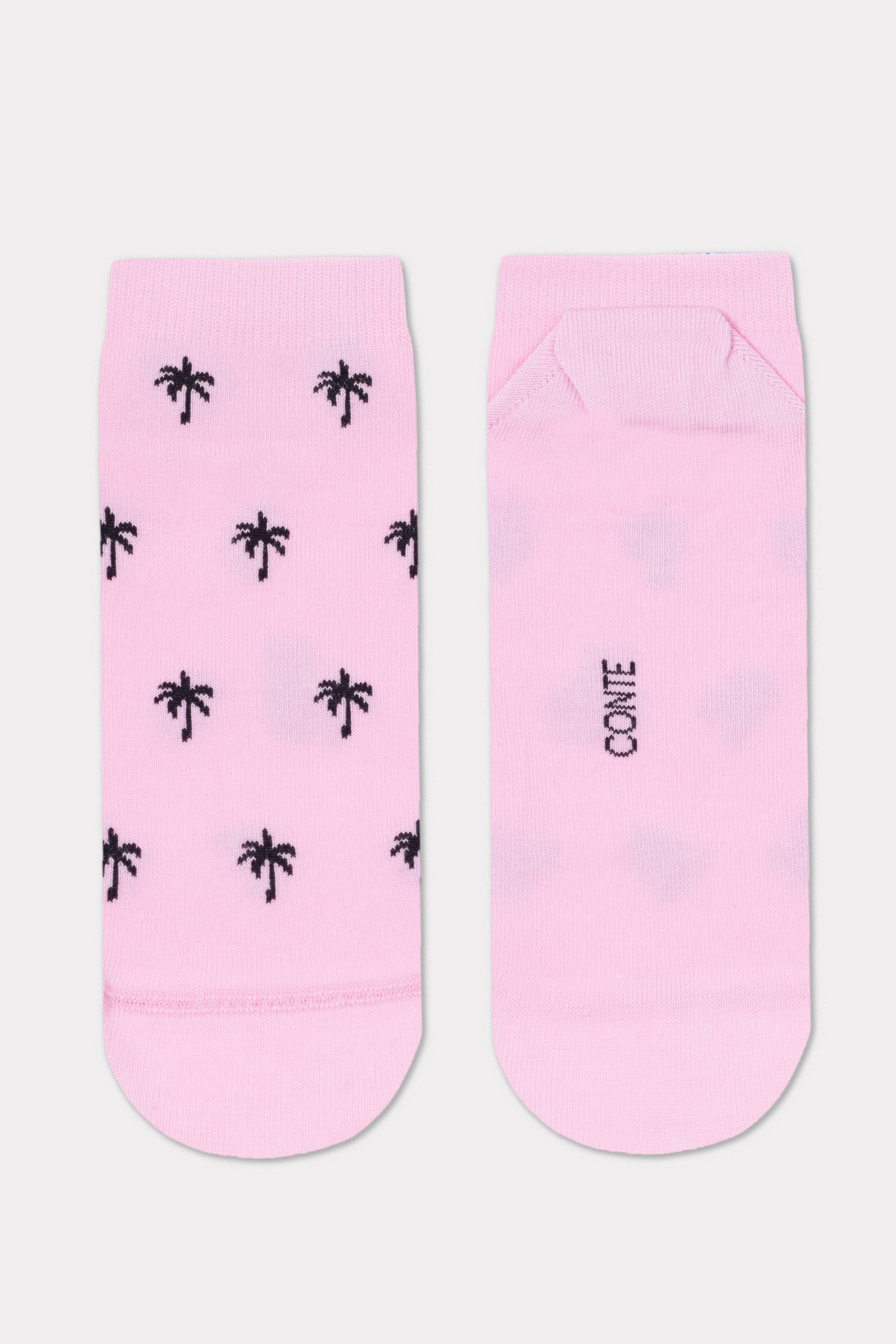 Cotton Ankle Socks Conte Active - 589 Palm Trees