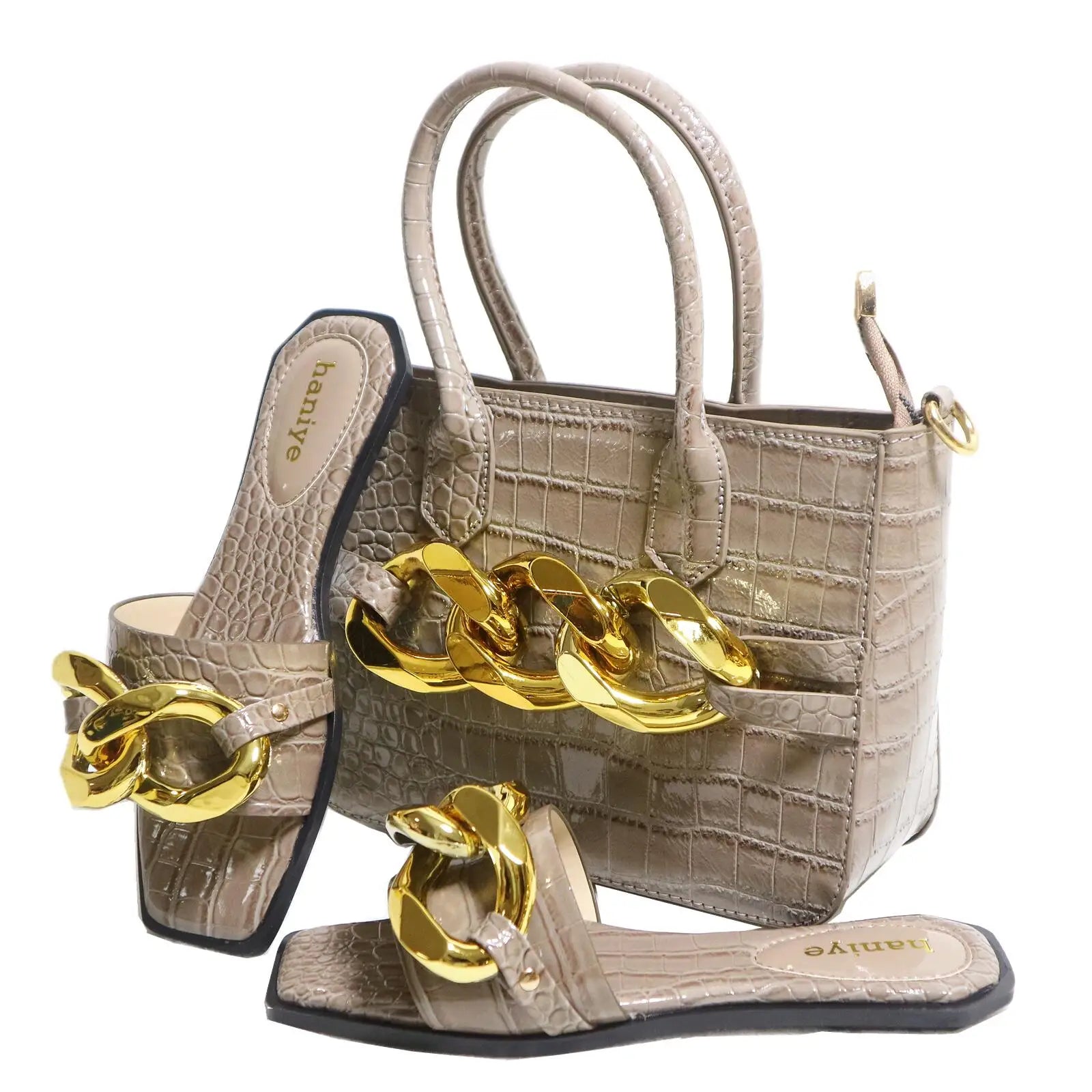 African Shoes and Bags To Match HKN1-12