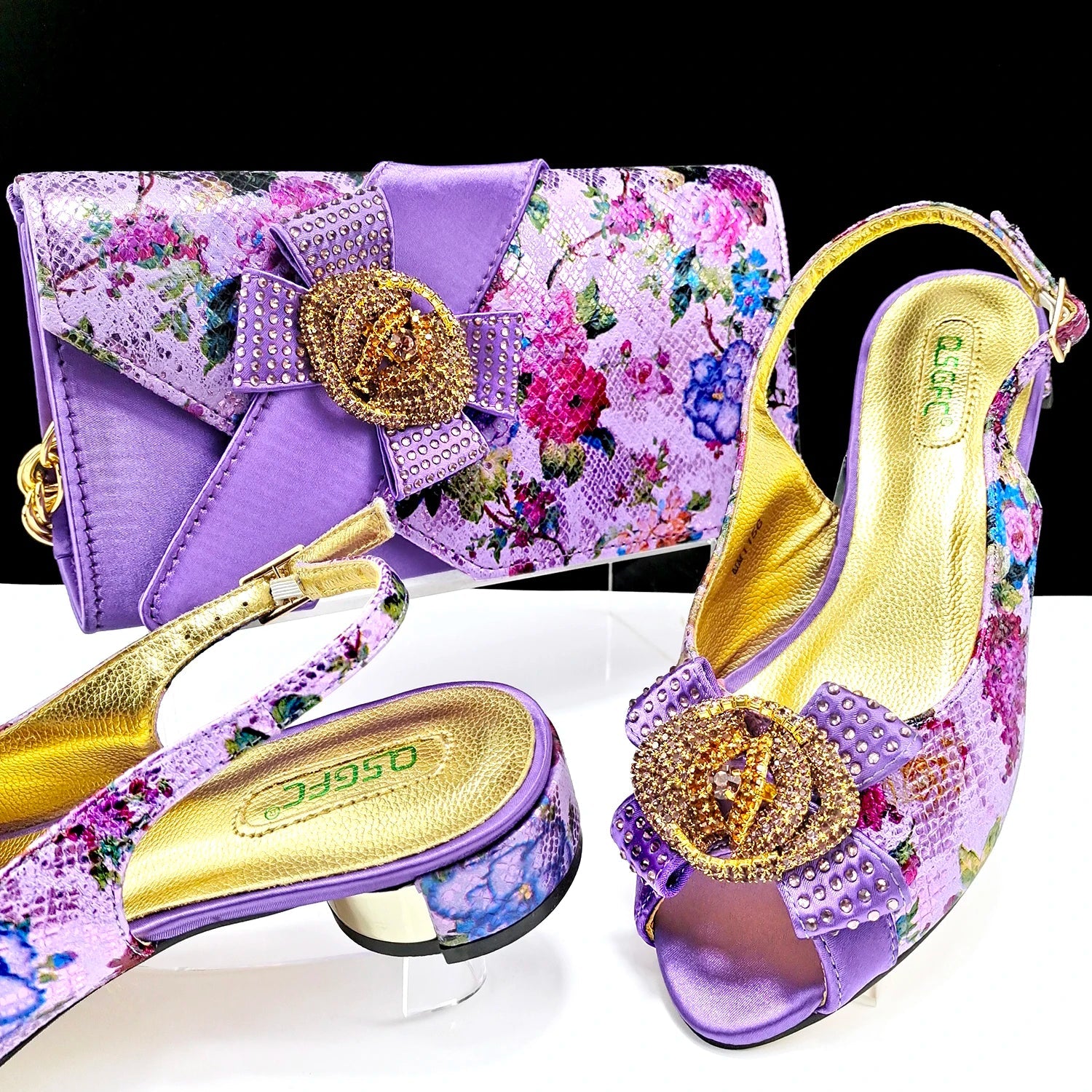 Italian Shoes With Matching Bags HQS1-4