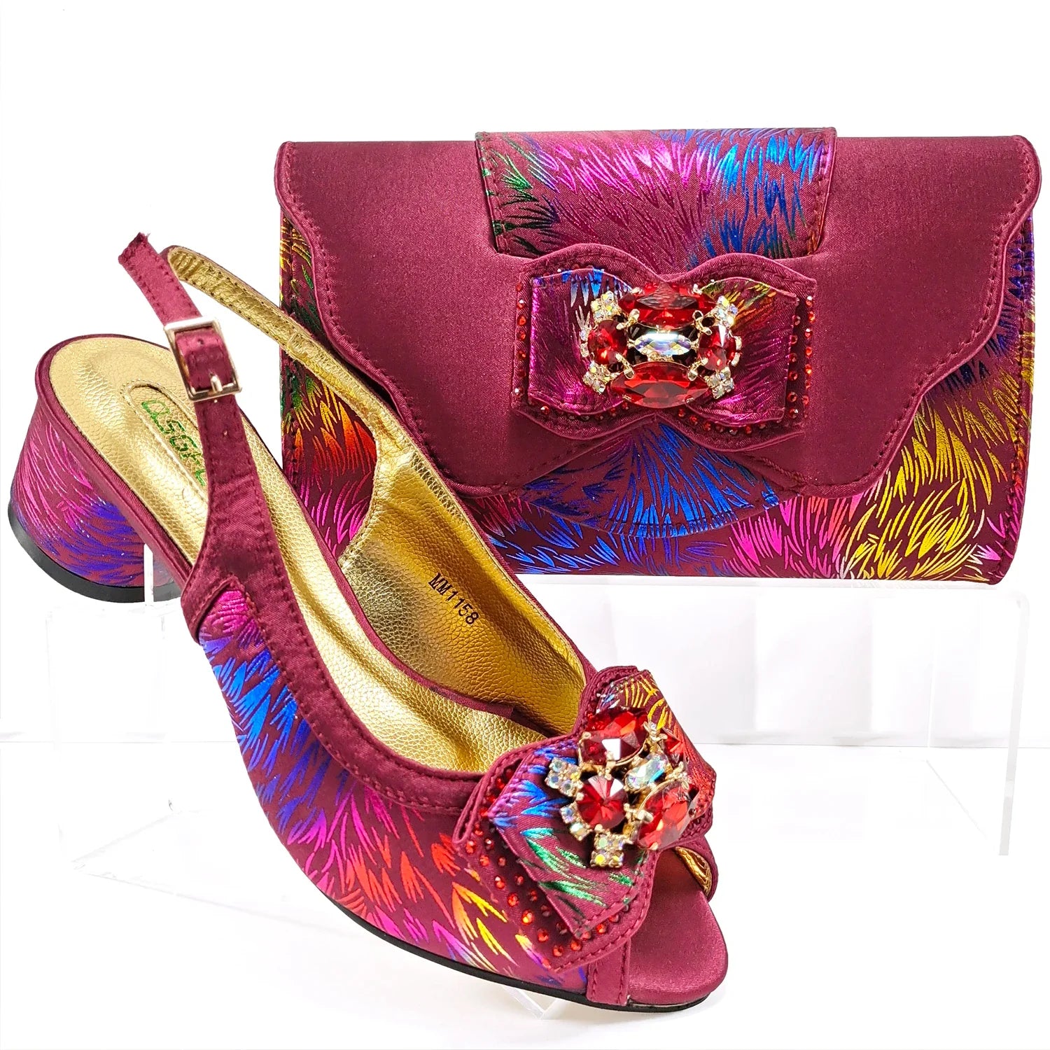 Italian Matching Shoe and Bag Set HKK1-10