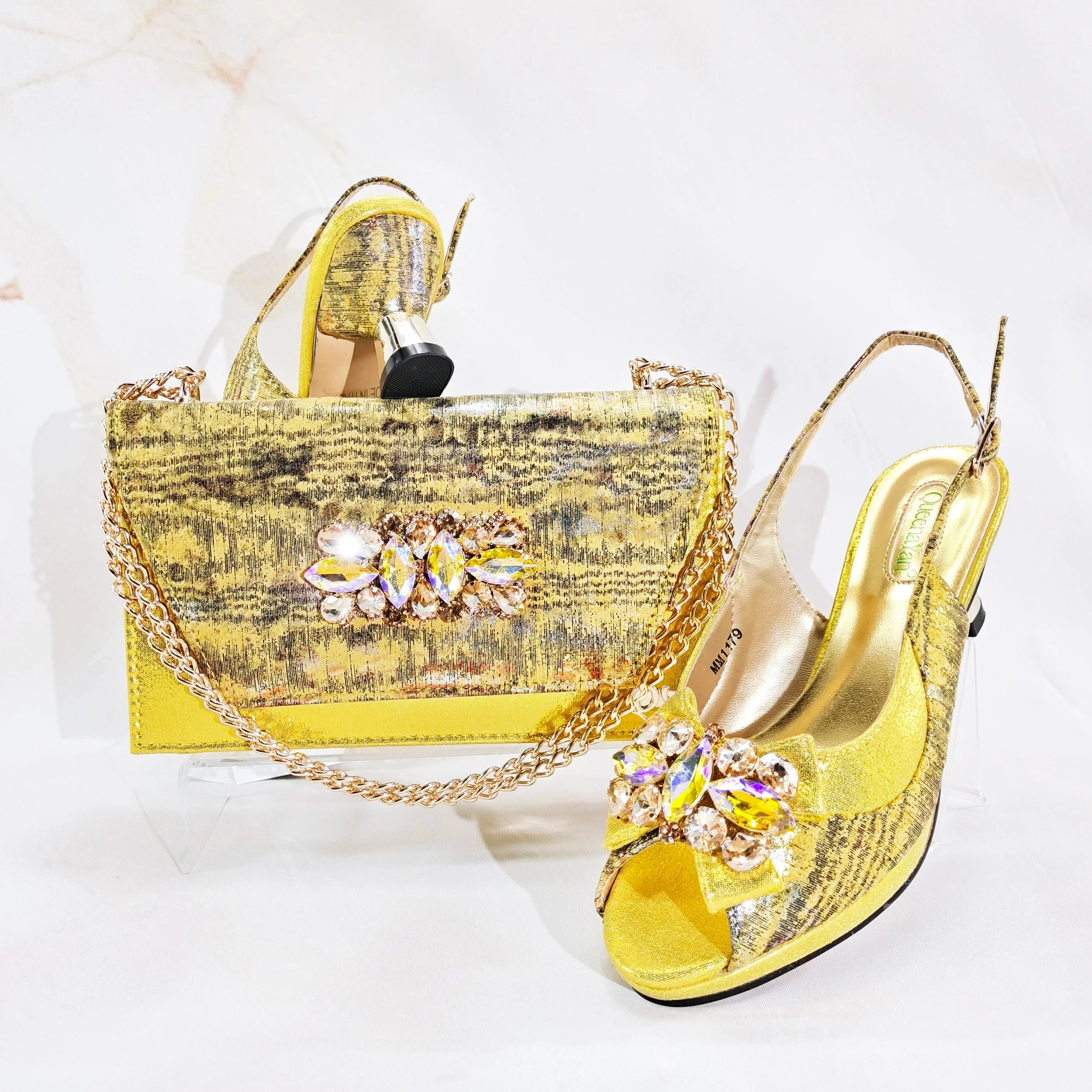 Charming Shoes And Bag Matching Set HN1-1