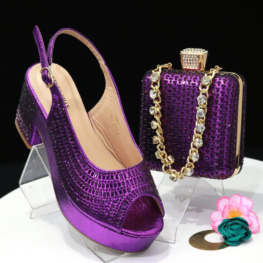 FASHION Women Shoes and Bags To Match Set HAS1-2