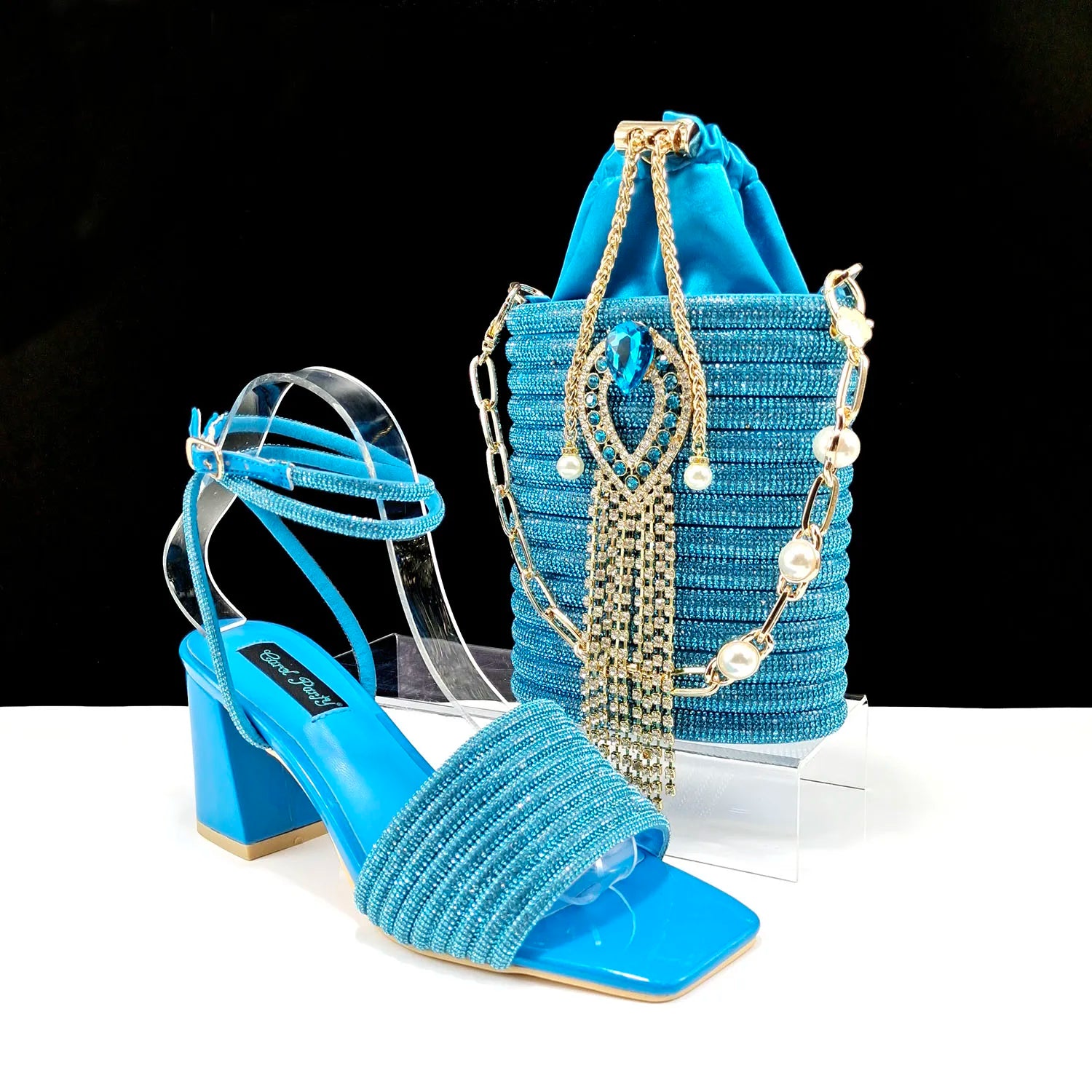 Lastest Italian Ladies Shoes with Matching Bag Set HJJ1-23