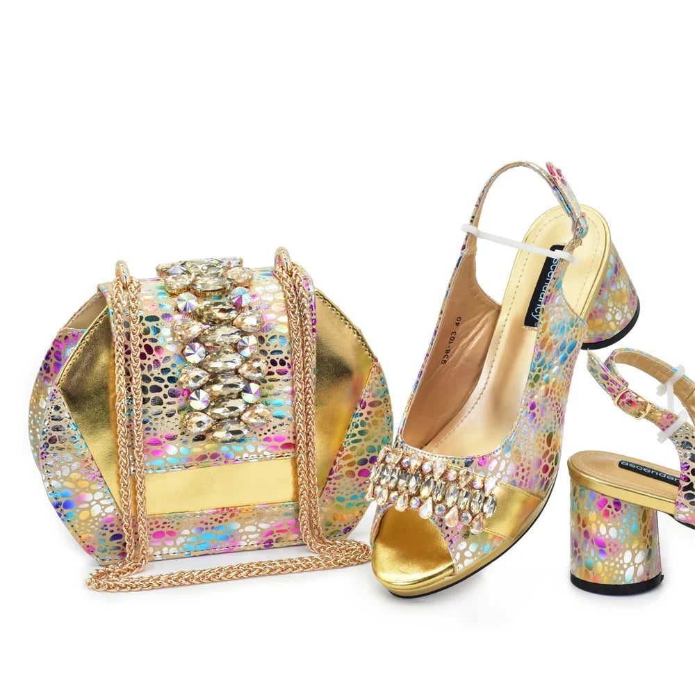Italian Shoes And Bag Sets HFG1-1