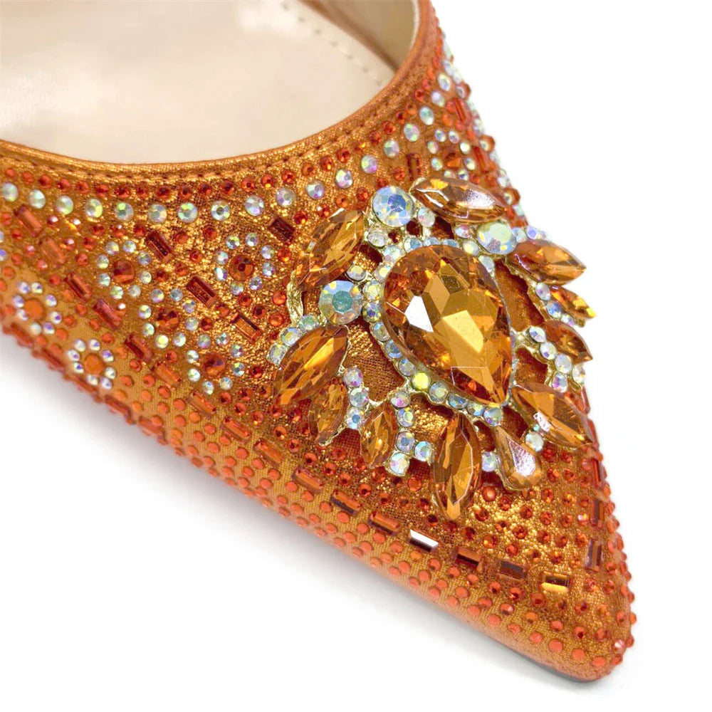 New Italian Shoes and Bags Matching Set Design Wedding 01