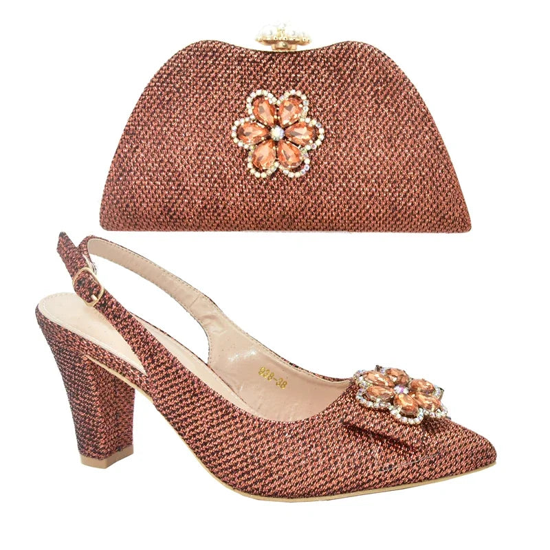 Latest Shoes and Bag Set African Sets