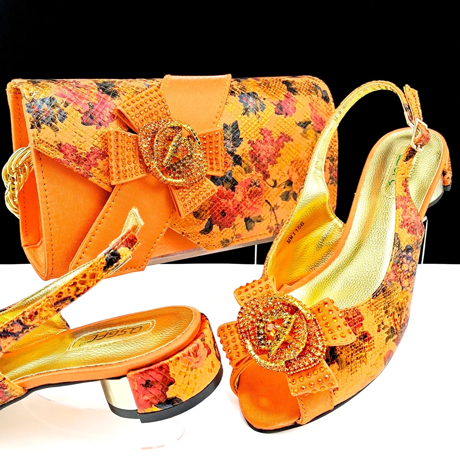 Italian Shoes With Matching Bags HQS1-4