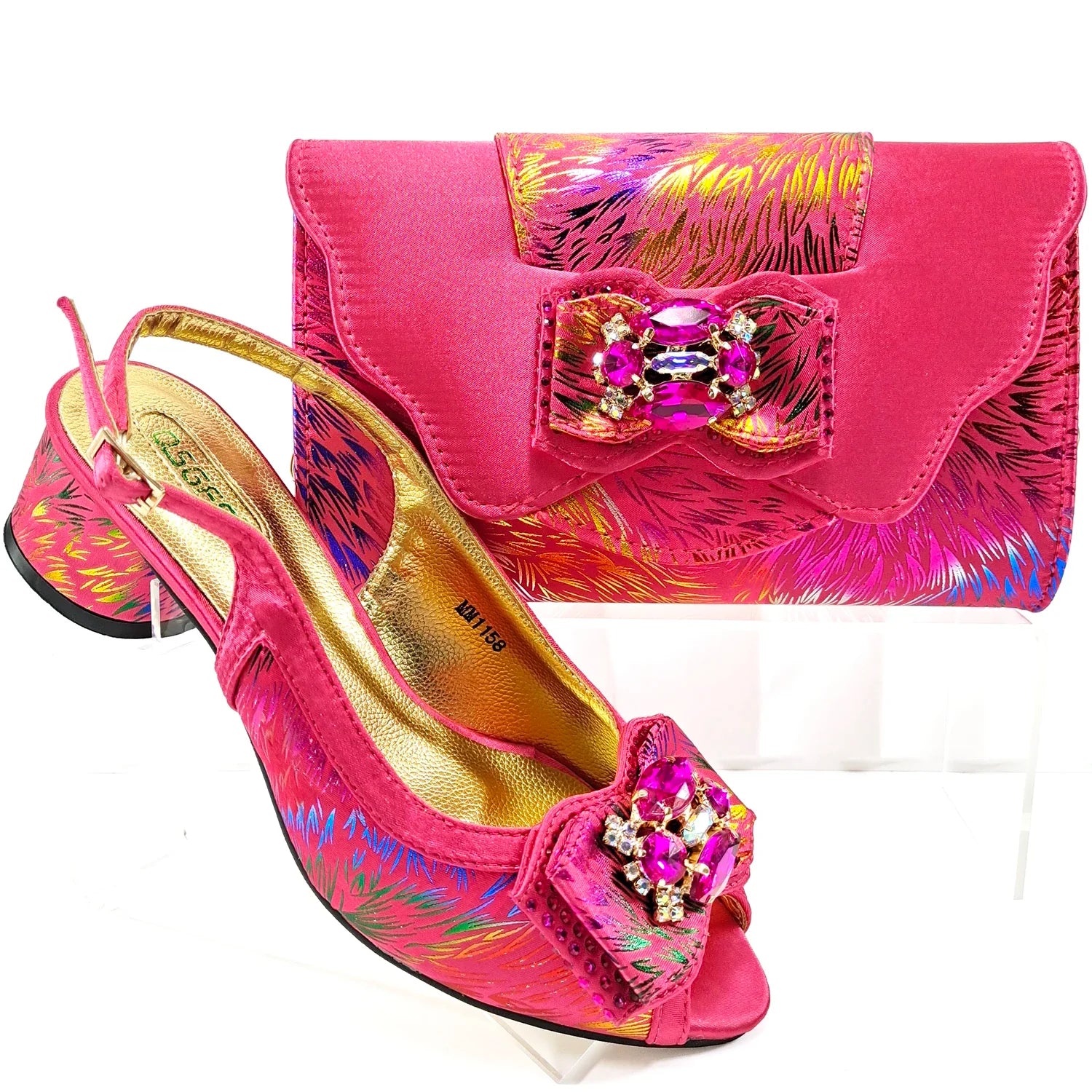 Italian Matching Shoe and Bag Set HKK1-10