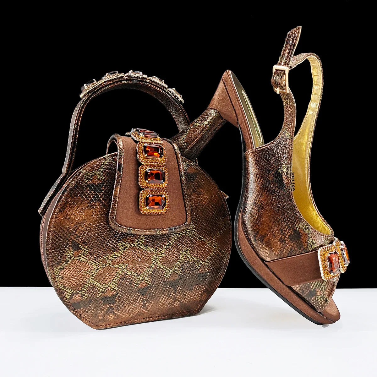 Italian Shoes And Bag Sets HCV1-1