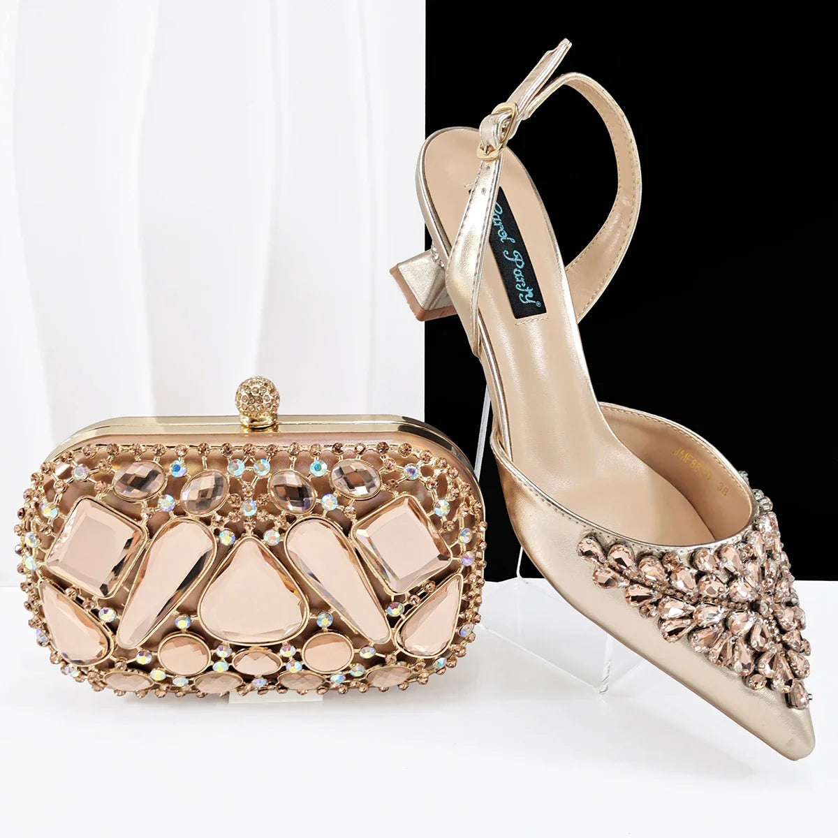 New Italian Shoe and Bag Set New HZX1-6