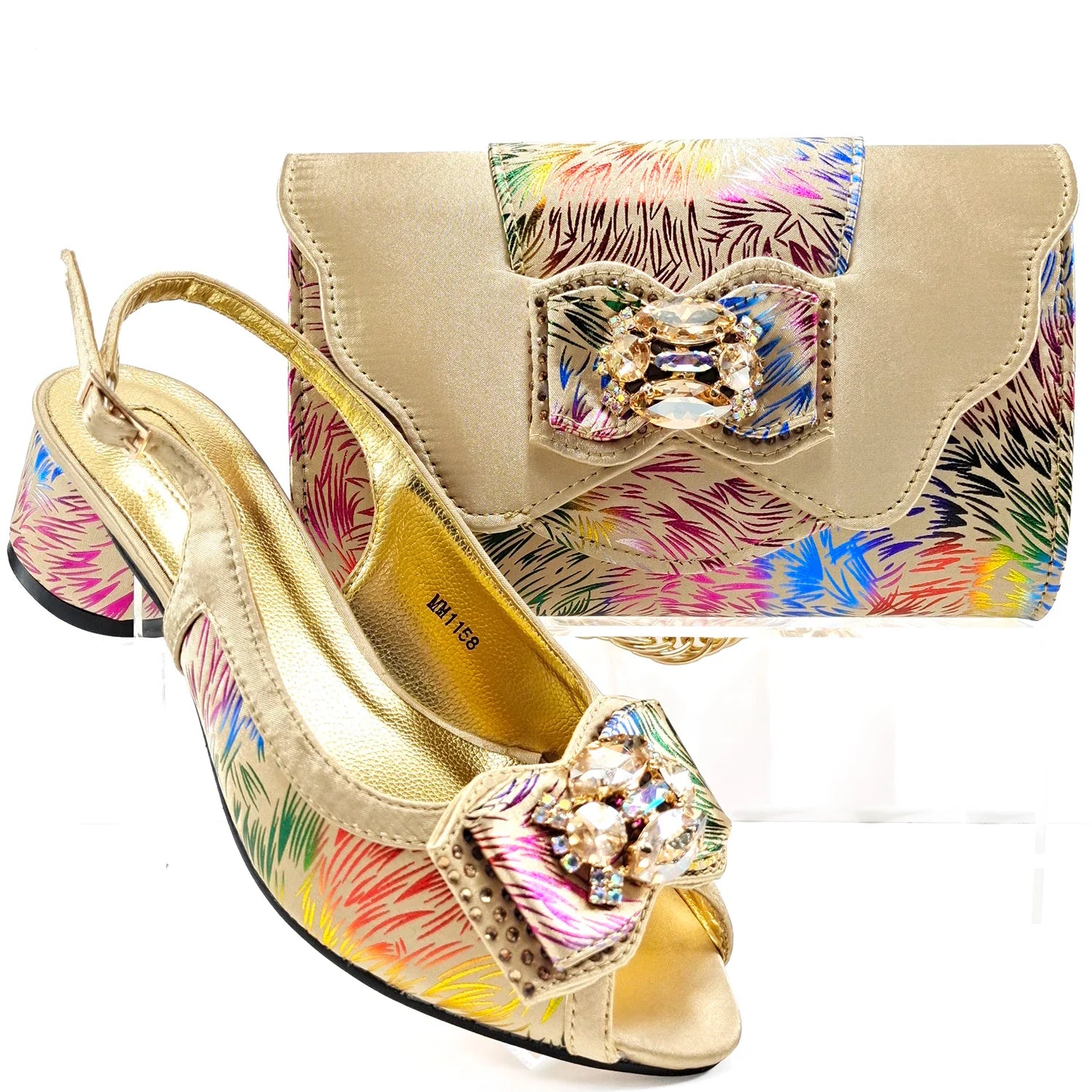 Italian Matching Shoe and Bag Set HKK1-10