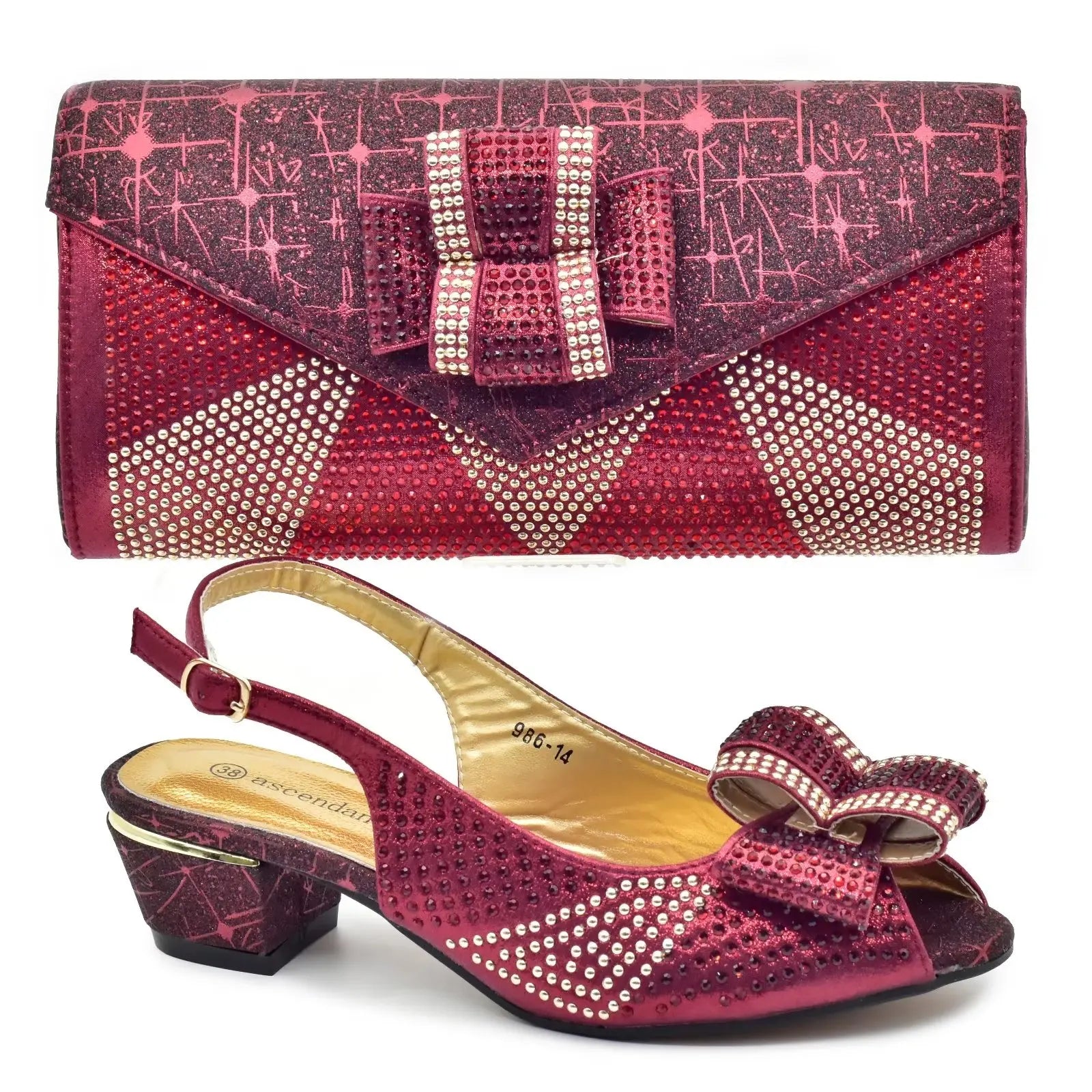 Italian Shoes And Bag Sets HOA1-5