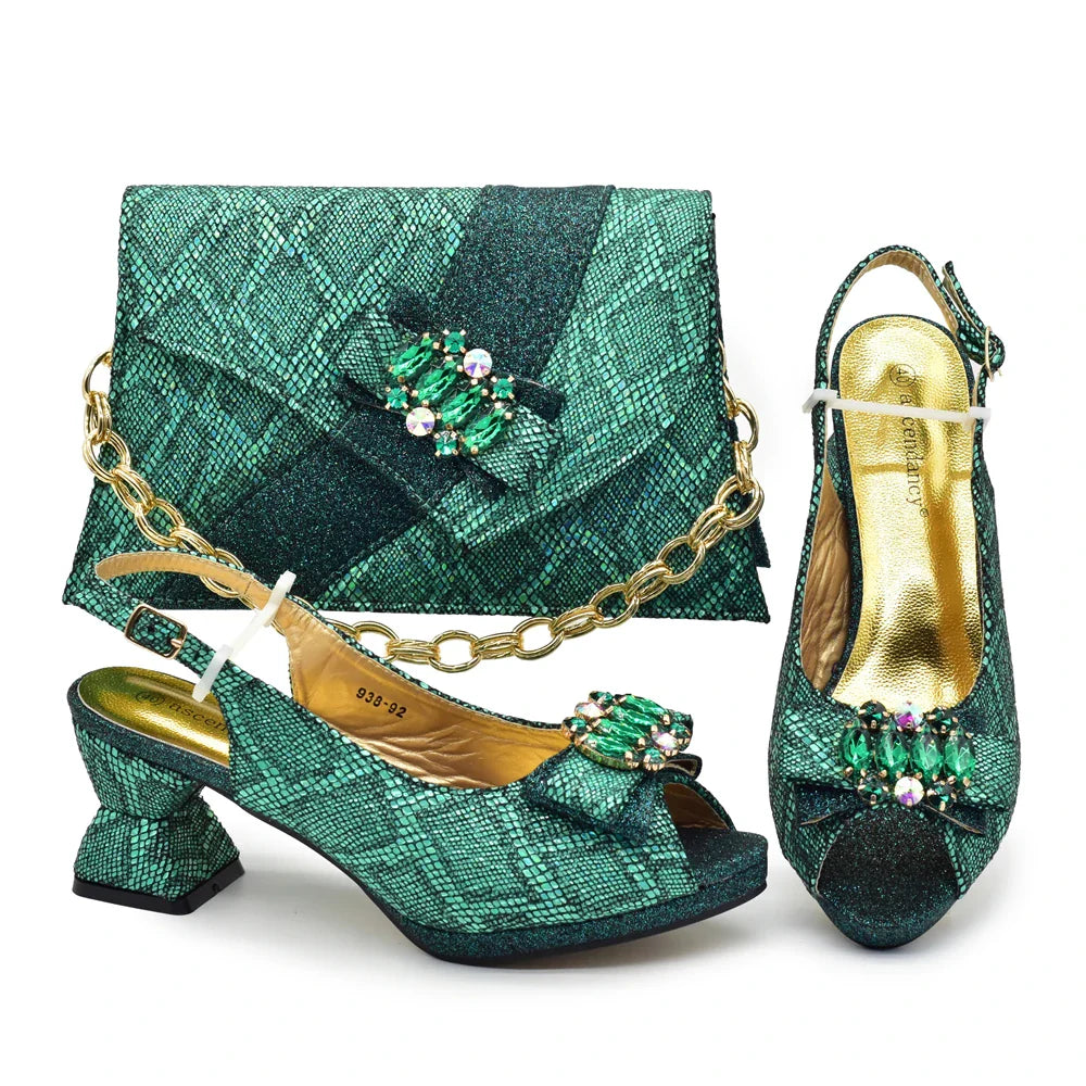 Italian Shoes And Bag Sets HFG1-10