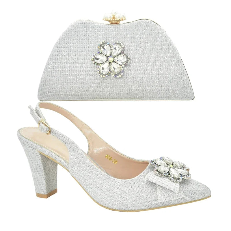 Latest Shoes and Bag Set African Sets